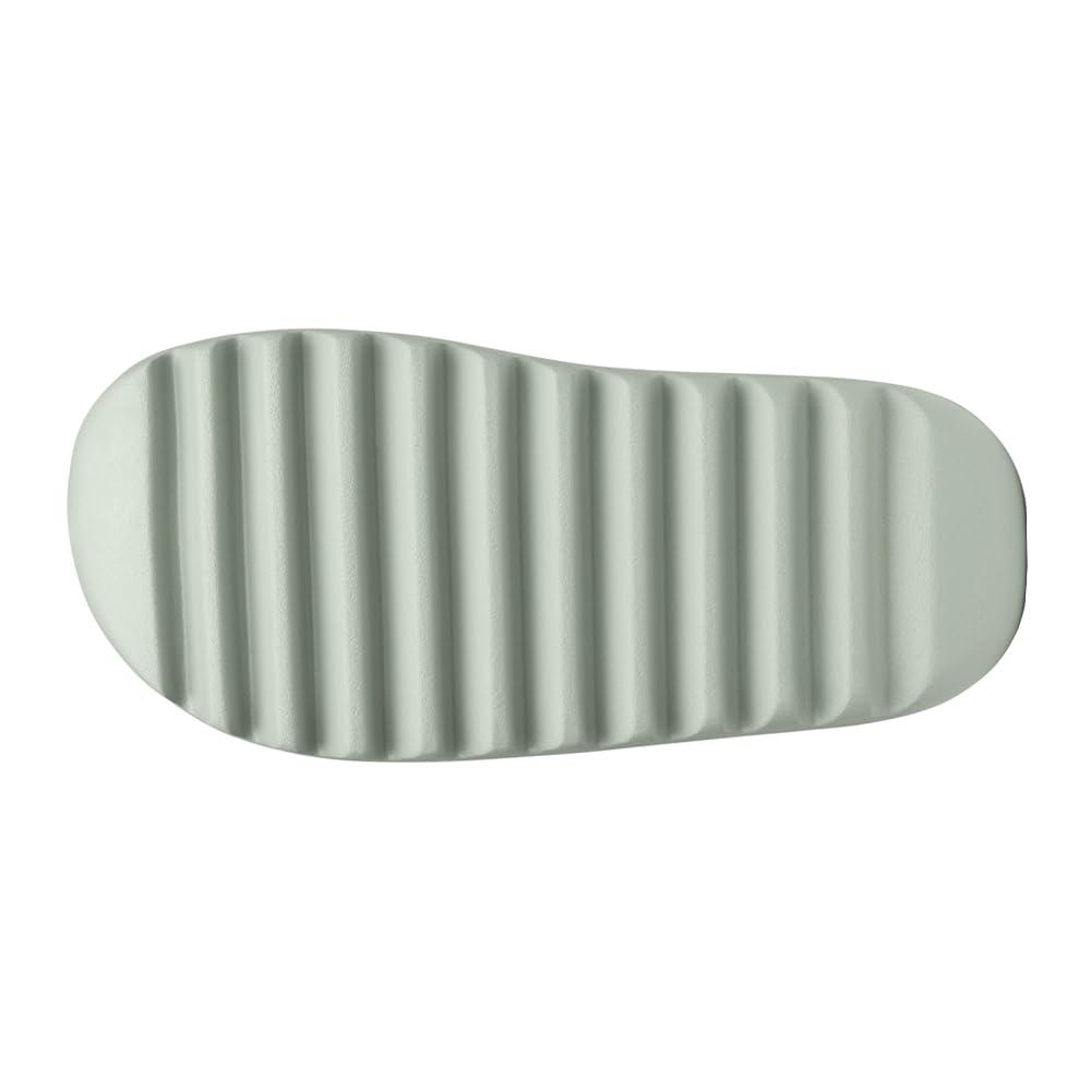 adidas Mens Yeezy Slide Casual Sandals Casual - Green - Image 4