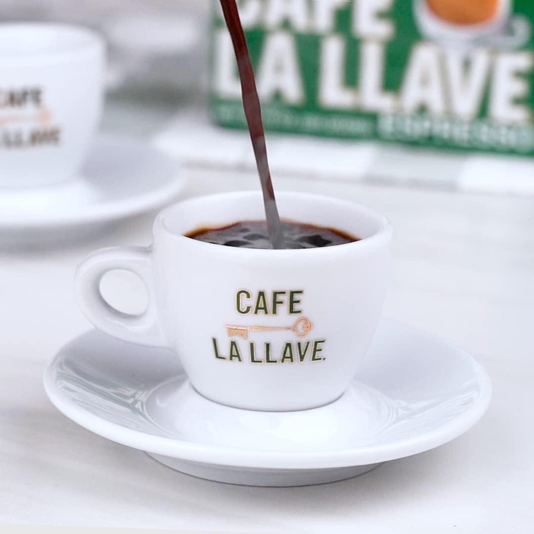 Cafe La Llave Dark Roast Ground Espresso Coffee, 10 oz Brick - Rich and Bold Cuban-Style Blend for Moka Pot, Espresso Machine, or Drip Coffee Maker - Strong, Aromatic Flavor - Image 4
