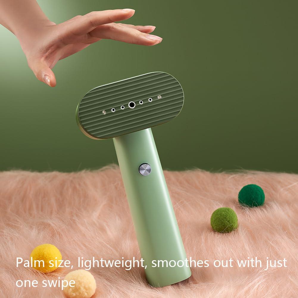 Nexdoo G6 Steamer for Clothes Portable 2-in-1 Travel Iron for Clothes, Just 0.7lbs Lightly, 10 Minutes of Continuous Steam, 900W Light Steamer for travel and home (green) - Image 2
