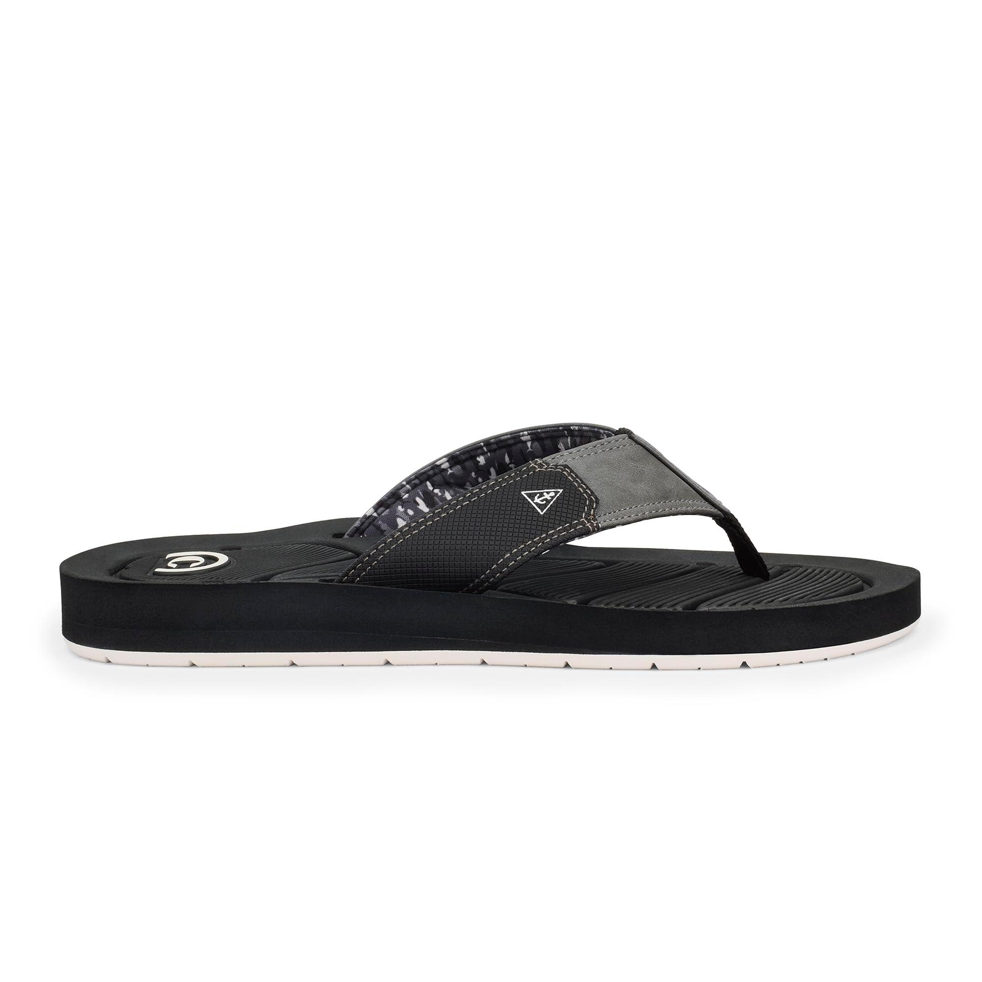 Cobian Men’s Draino 3 Water-friendly Synthetic Suede Strap Flip-Flop Sandals - Image 2