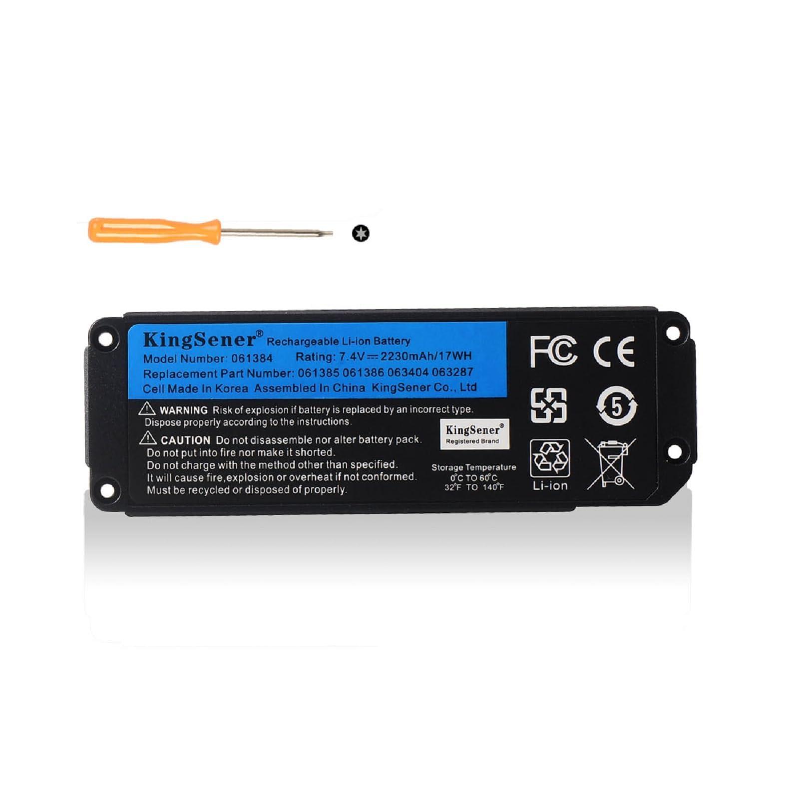 KingSener 061384 061385 Battery 061384 061386 063287 for Bose Soundlink Mini I Mini Gen 1 Speaker US Version bateria para 413295 61385 61384 61386 63287