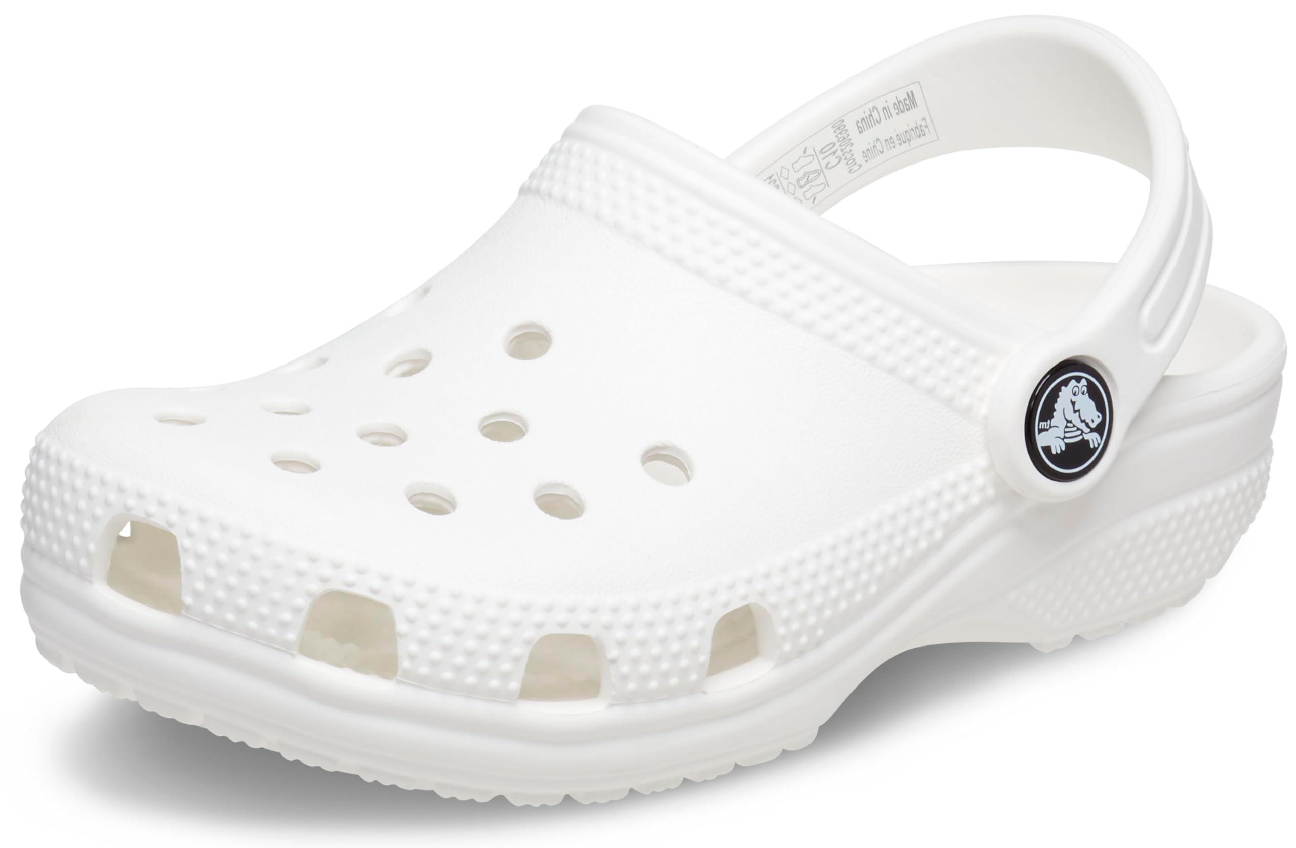 Crocs Classic Clogs (Little Kid/Big Kid) White 2 Little Kid M