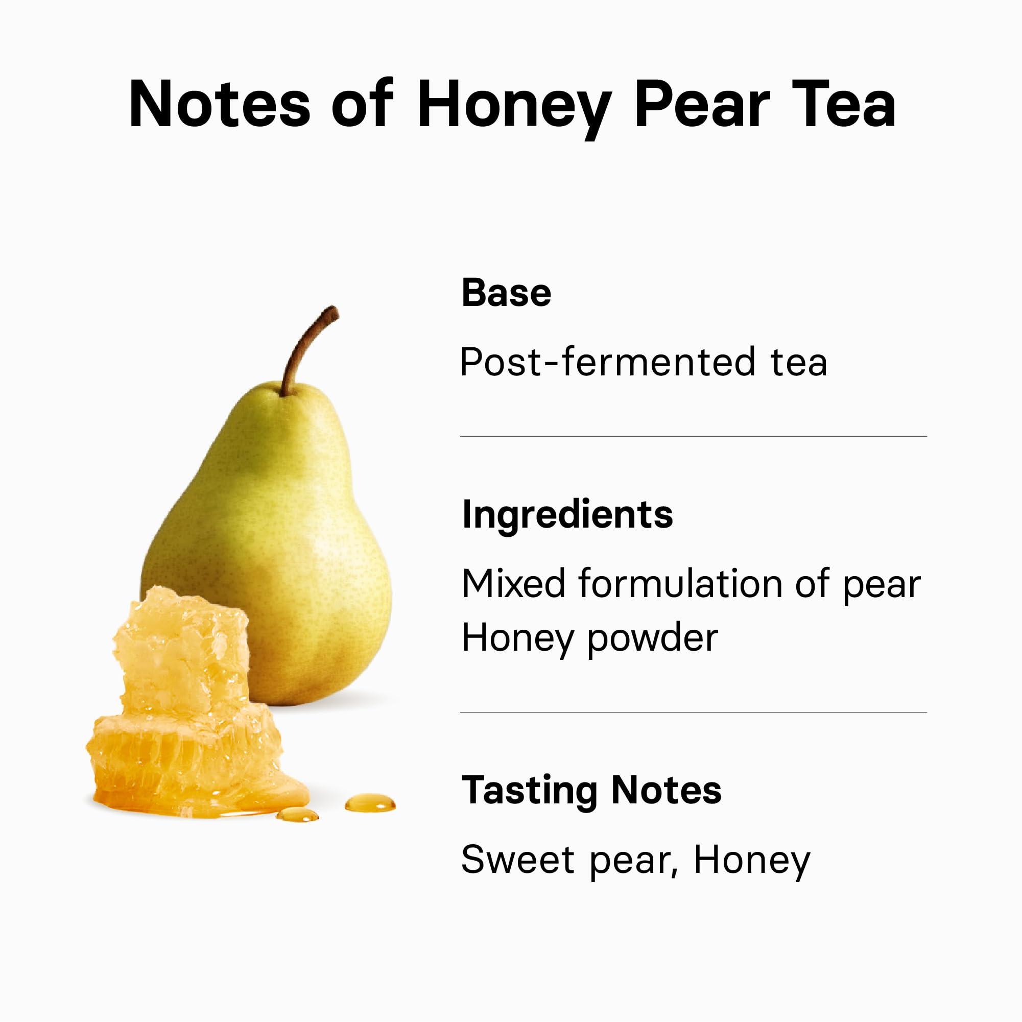 OSULLOC Honey Pear Tea (Sweet Pear & Honey Flavor), Fruit tea Blend, Premium Teabags from Jeju Island, 20 count - Image 4