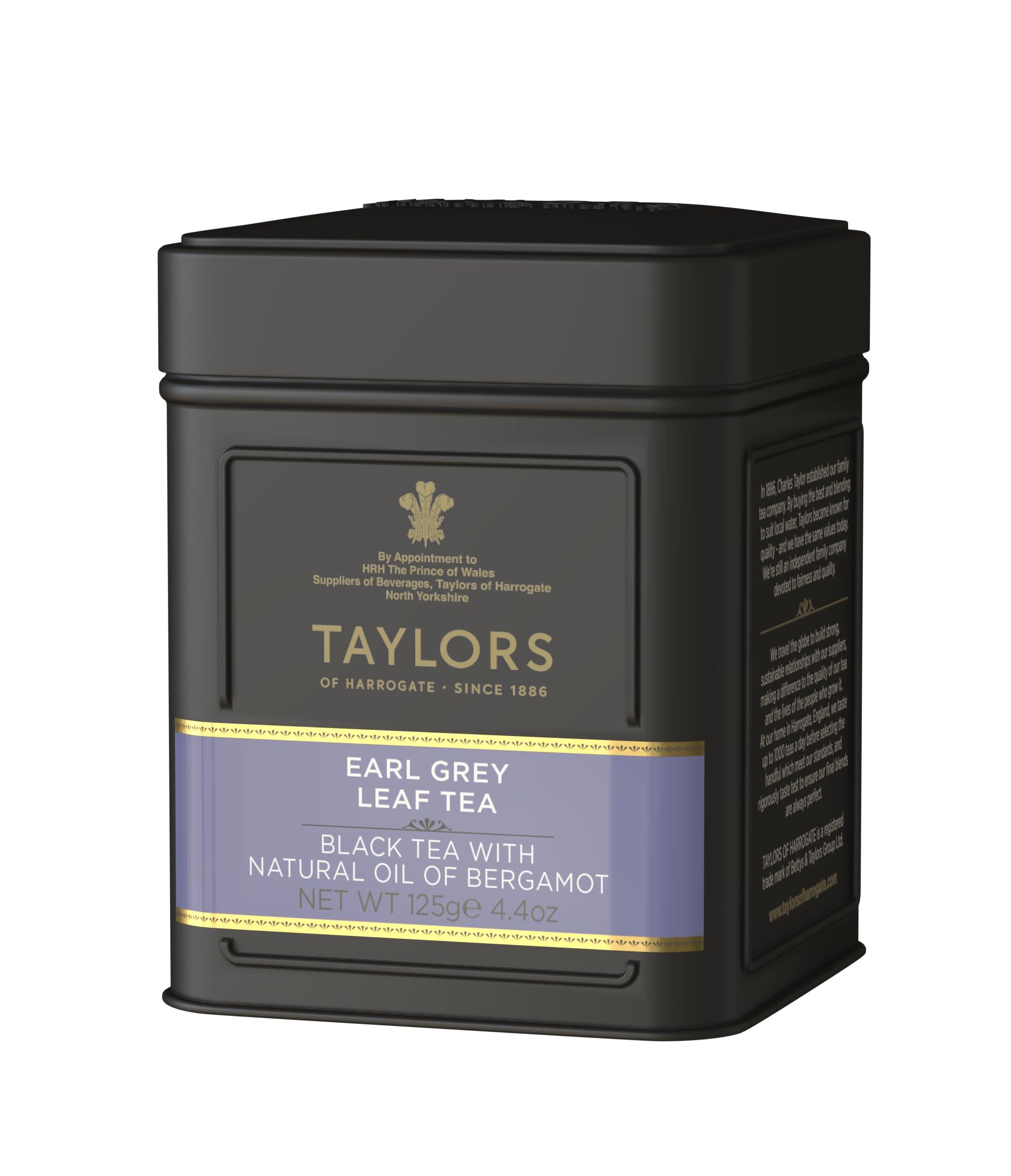 Taylors of Harrogate Earl Grey Loose Leaf, 4.41 Ounce Tin - Image 2