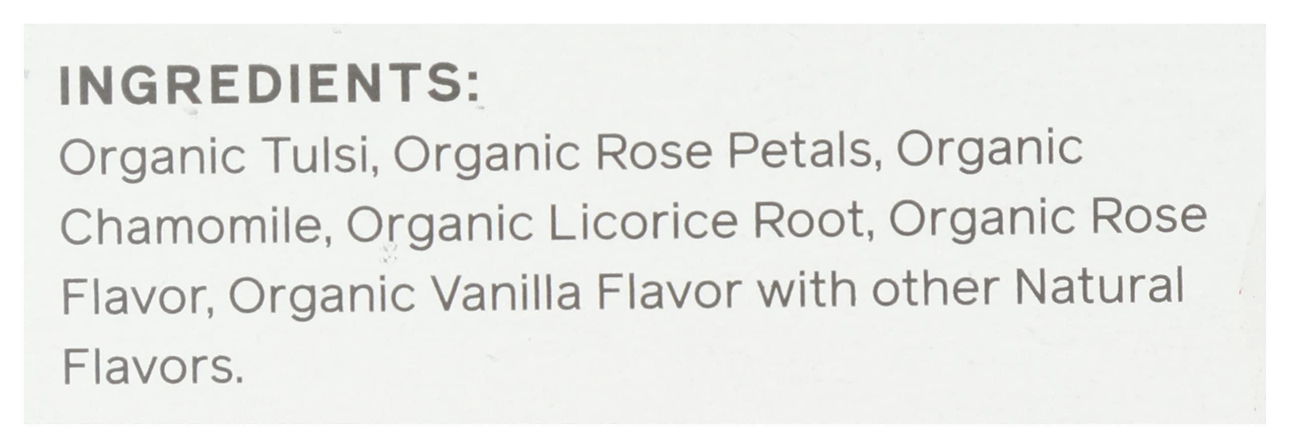 Allegro Tea, Organic Rose Tulsi Tea Bags, 20 ct - Image 2