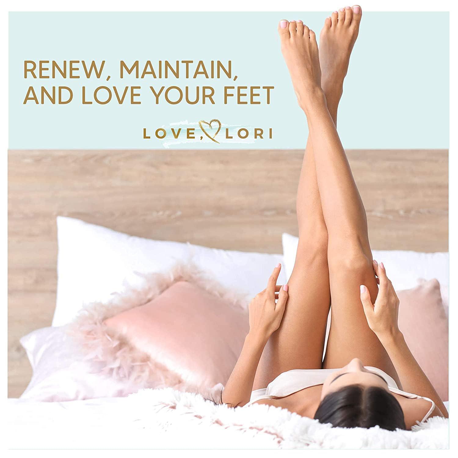 Moisturizing Socks - Premium Gel Silicone Aloe Foot Spa Socks (Sizes 9-10) Infused with Vitamin E & JoJoba Oil - Self Care Gifts for Women - Image 6