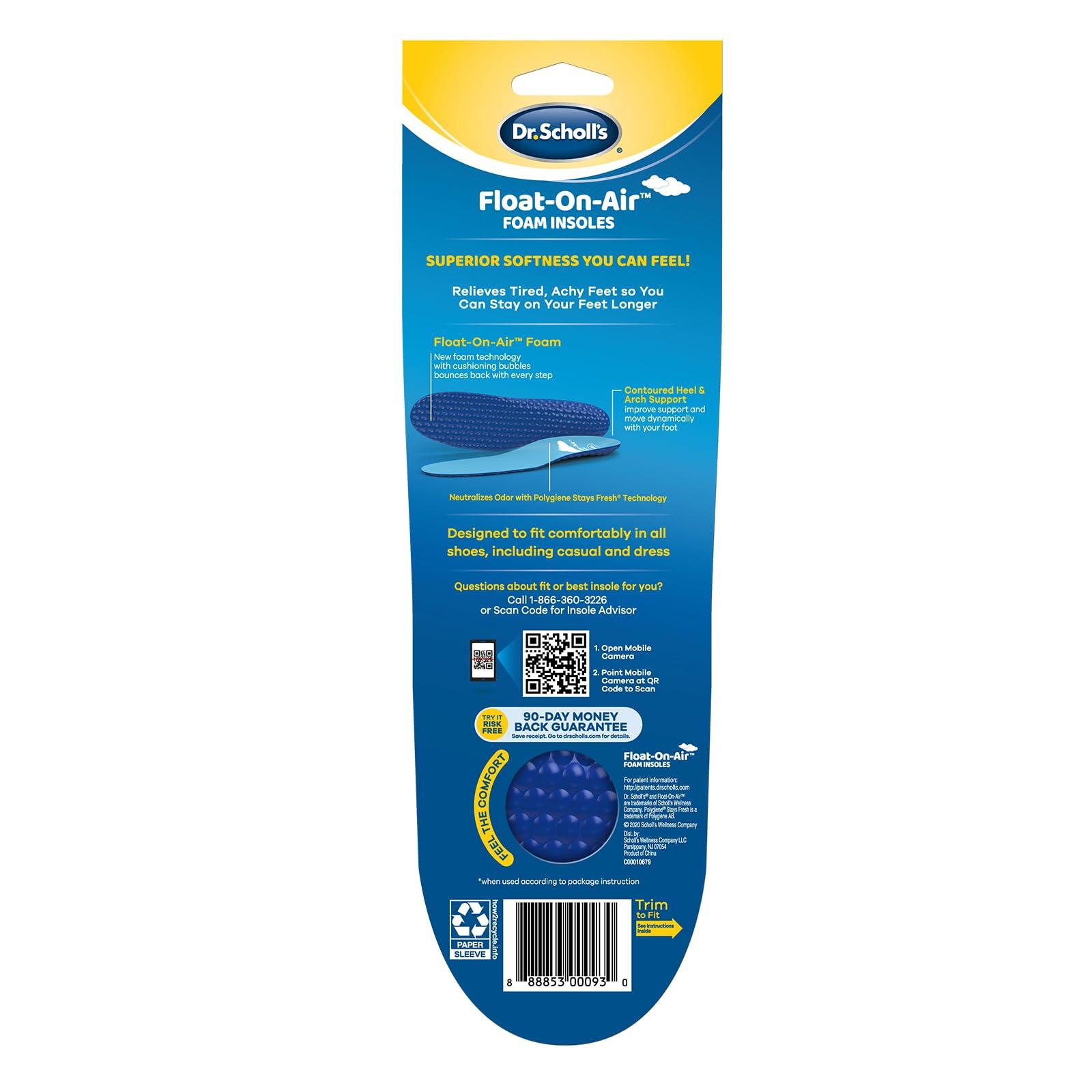 Dr. Scholl's® Float-On-Air® Comfort Insoles, Women, 1 Pair, Full Length - Image 2