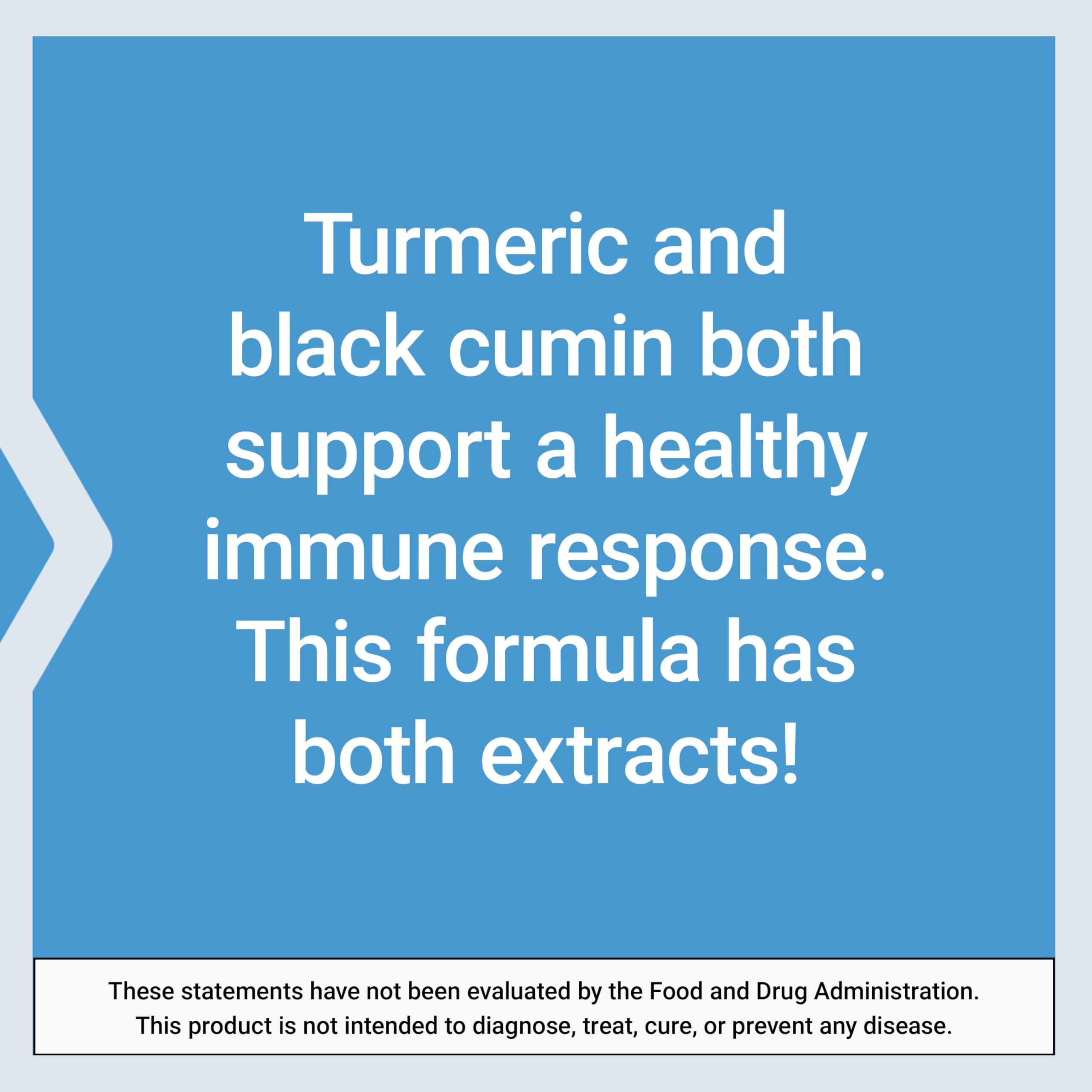 Life Extension Black Cumin Seed Oil and Curcumin Elite, Black Cumin, Turmeric Extract, Immune Health Support, high bioavailability, Whole-Body Health, Gluten Free, Non-GMO, 60 softgels - Image 6