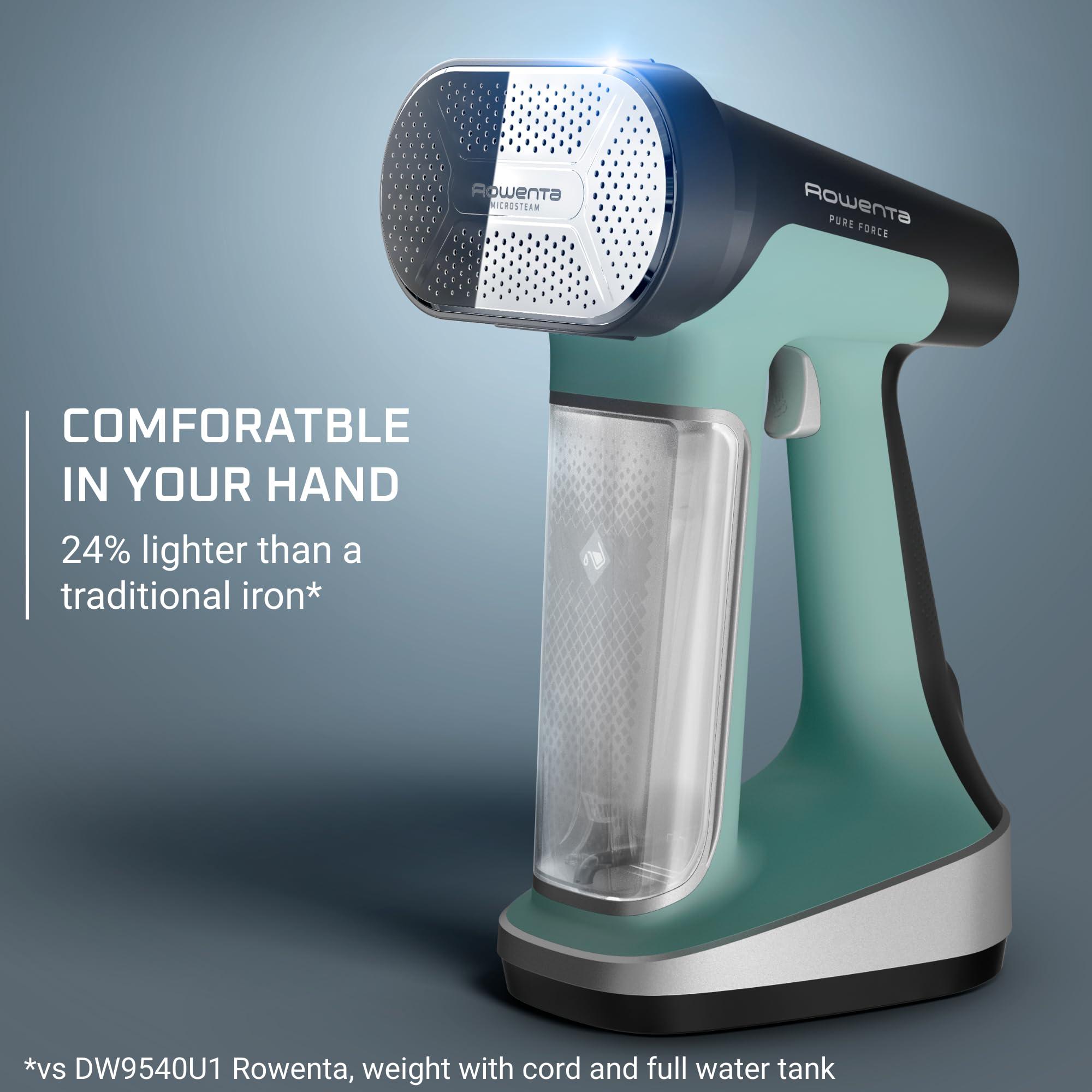Rowenta Handheld Steamer for Clothes, Pure Force 2in1 Steamer & Iron, 1875W, Vertical/Horizonal Steaming & Ironing, Lightweight, Auto-off, XL power, 1875 Watts, DR8822 - Image 6