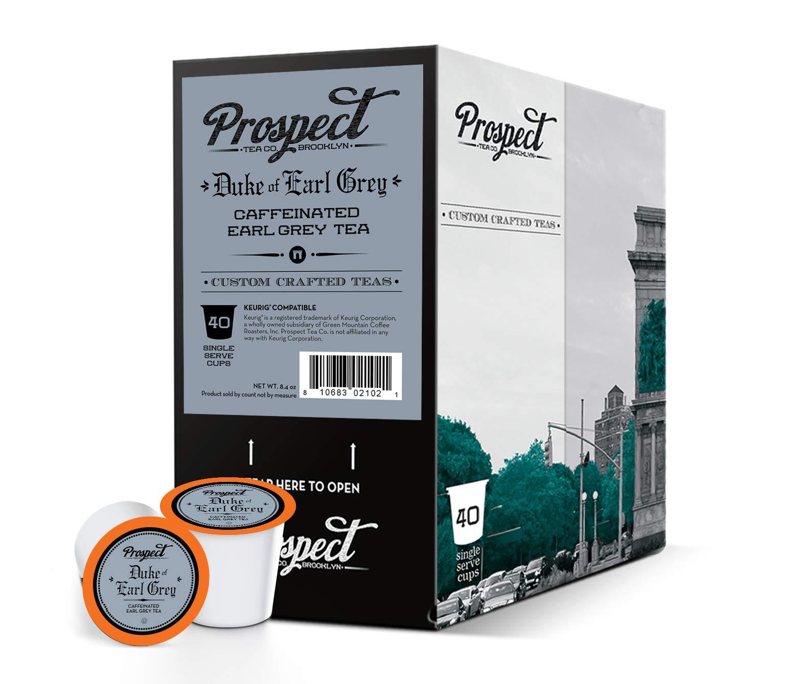 Prospect Tea Duke Of Earl Grey Tea Pods Compatible with K Cup Brewers Including 2.0, 40 Count - Image 3