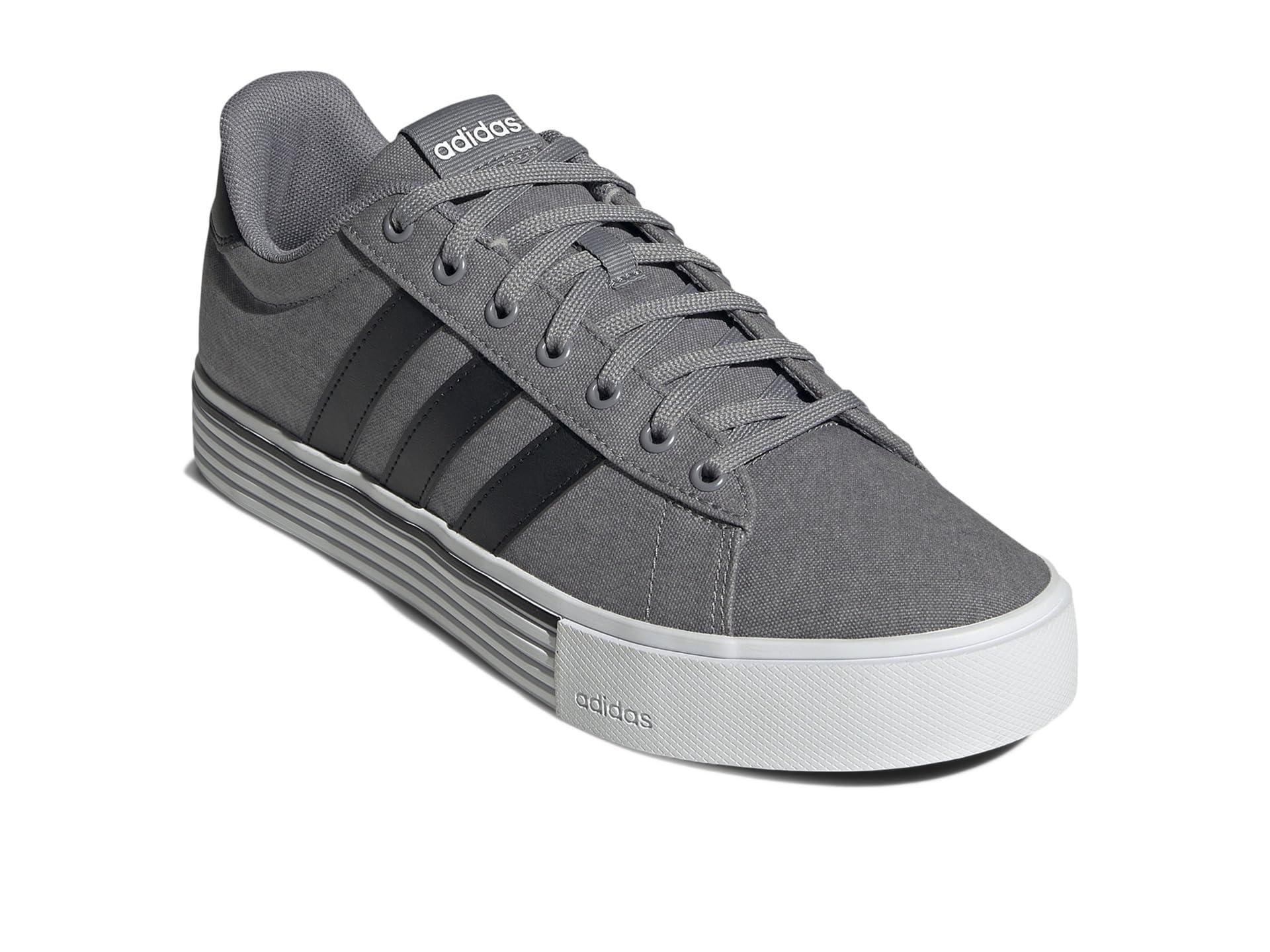 adidas Mens Daily 4.0 Lace Up Sneakers Shoes Casual - Red - Image 2