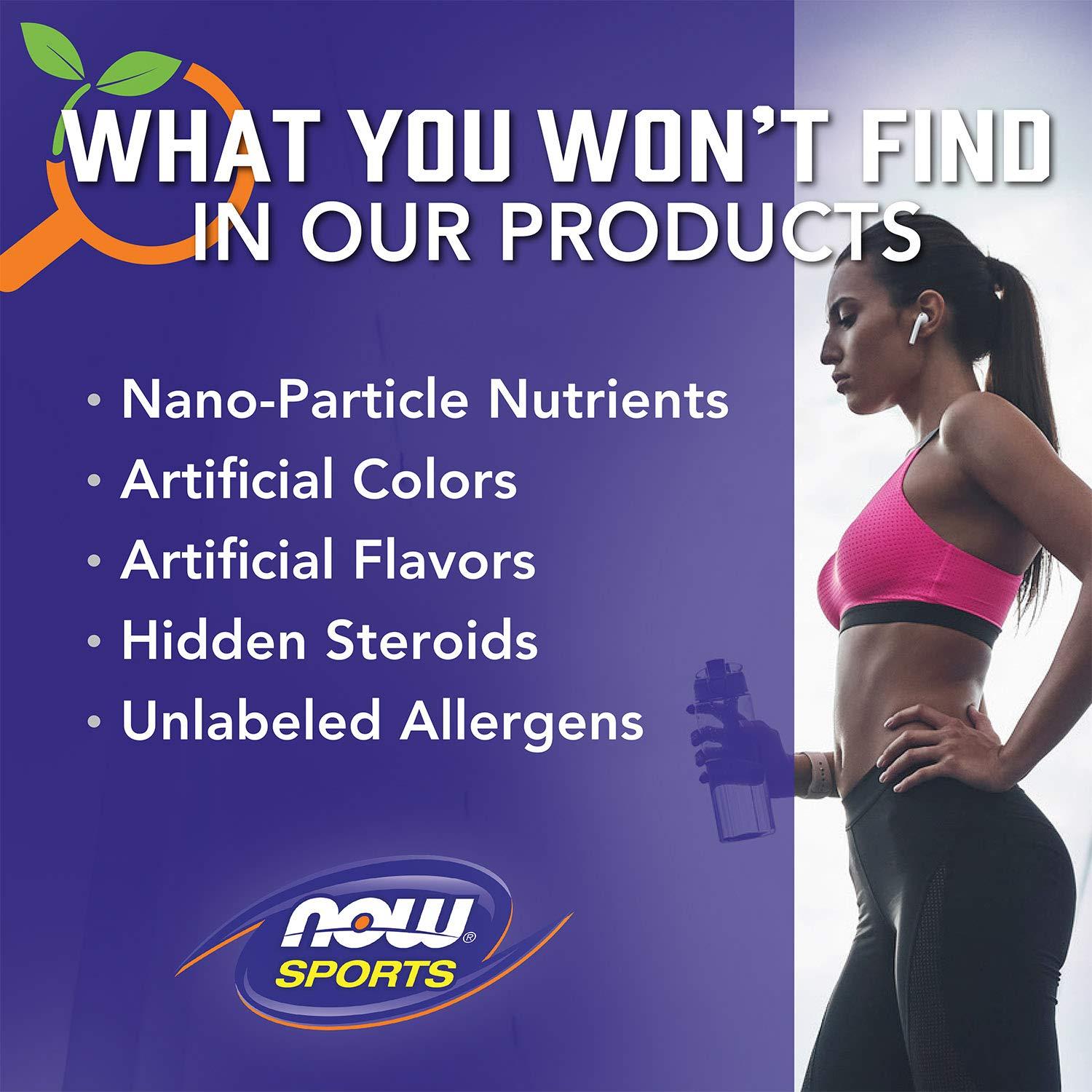 NOW Foods Sports Nutrition, Whey Protein Isolate, 25 g With BCAAs, Unflavored Powder, 1.2-Pound - Image 6