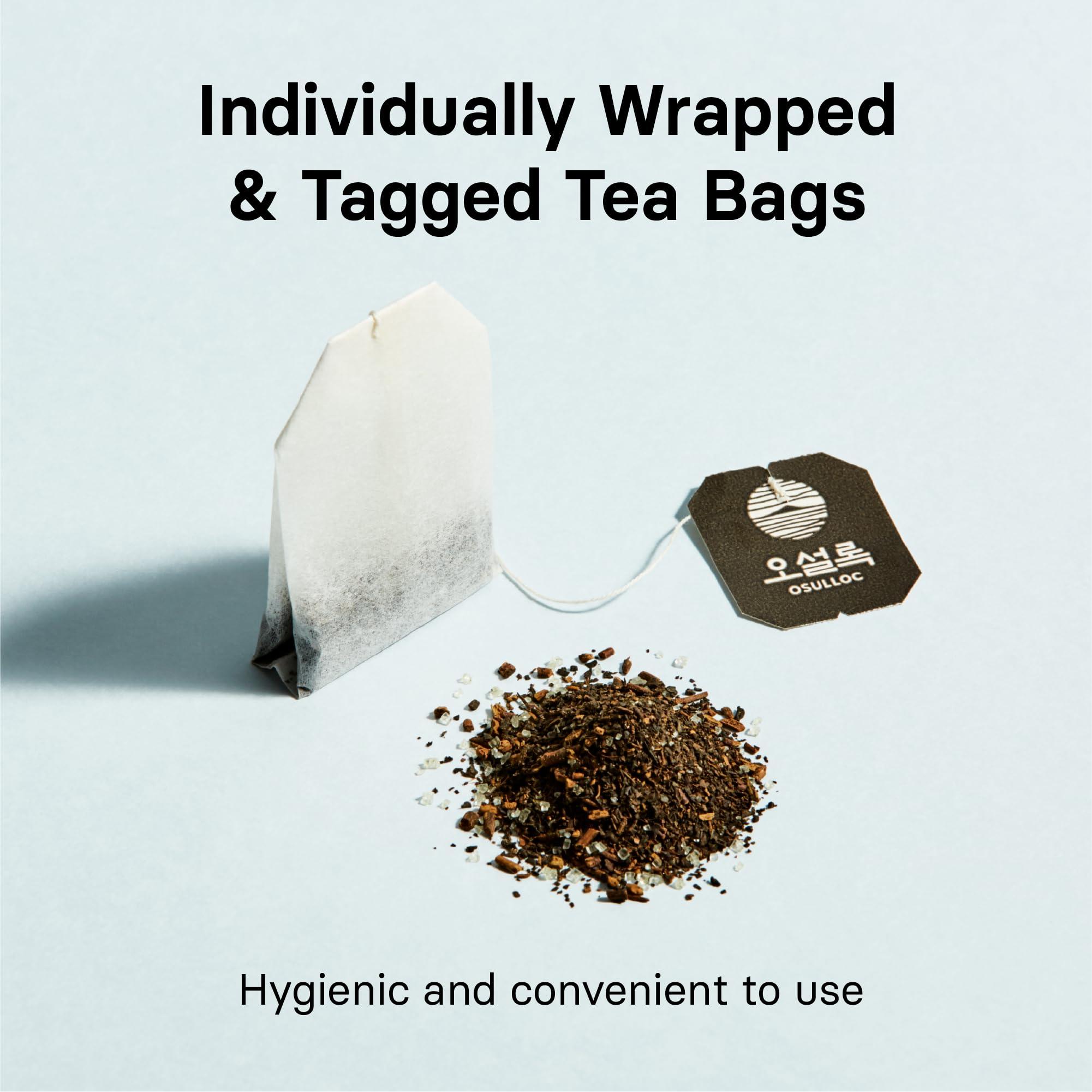 OSULLOC Honey Pear Tea (Sweet Pear & Honey Flavor), Fruit tea Blend, Premium Teabags from Jeju Island, 20 count - Image 6