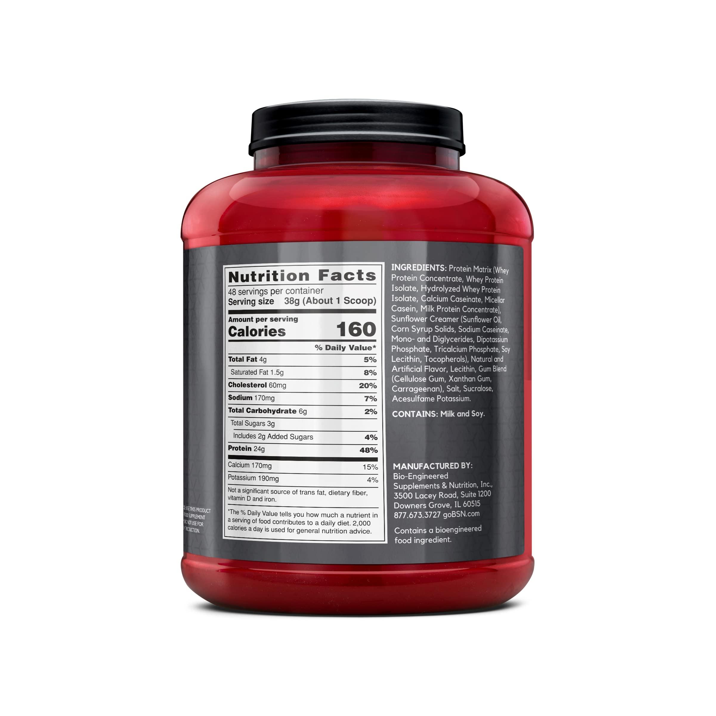 BSN SYNTHA-6 Edge Protein Powder, Vanilla Protein Powder with Hydrolyzed Whey, Micellar Casein, Milk Protein Isolate, Low Sugar, 24g Protein, Vanilla Milkshake, 48 Servings - Image 7