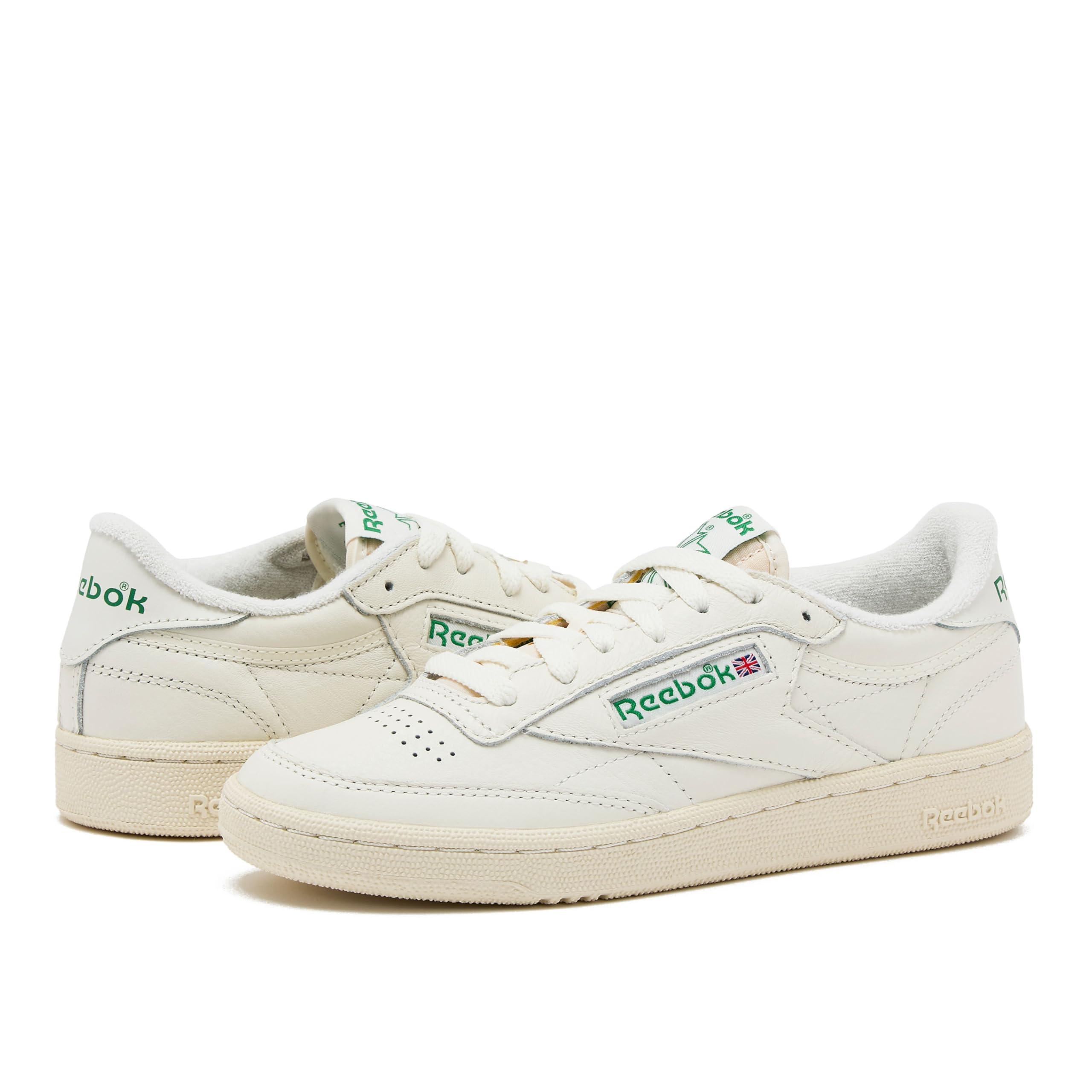 Reebok Club C 85 Vintage Tennis Sneakers, Casual White Womens Shoes - Image 6