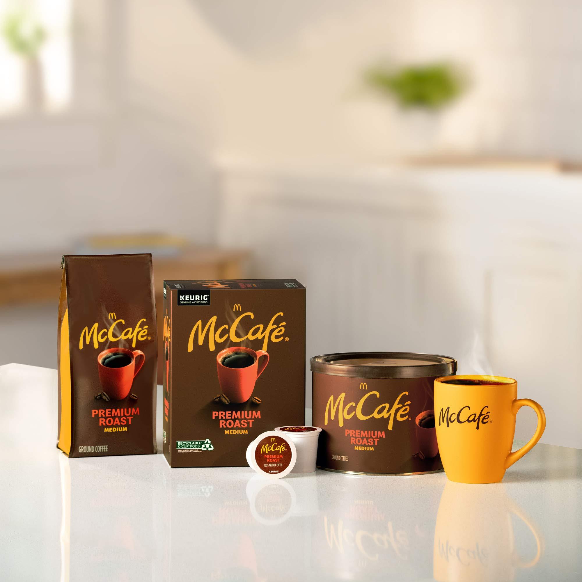 McCafe Premium Roast, Medium Roast Ground Coffee, 30 oz Canister - Image 6