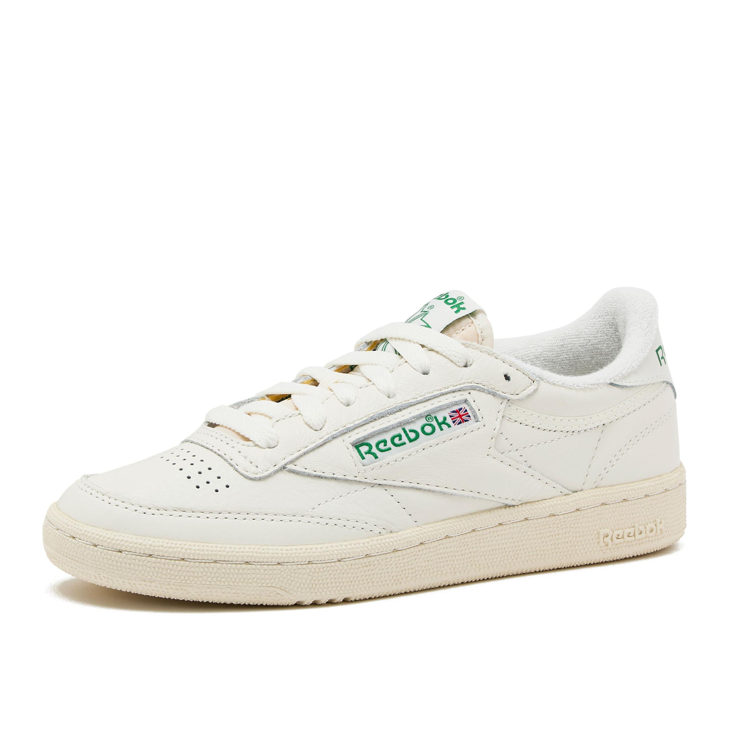 Reebok Club C 85 Vintage Tennis Sneakers, Casual White Womens Shoes