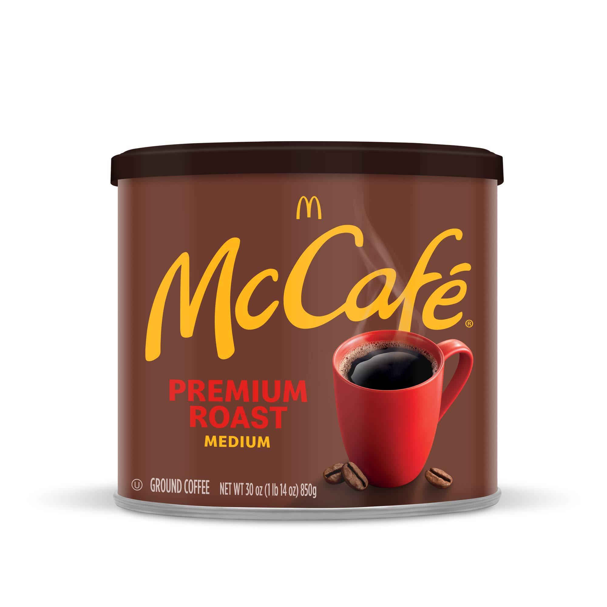 McCafe Premium Roast, Medium Roast Ground Coffee, 30 oz Canister - Image 7