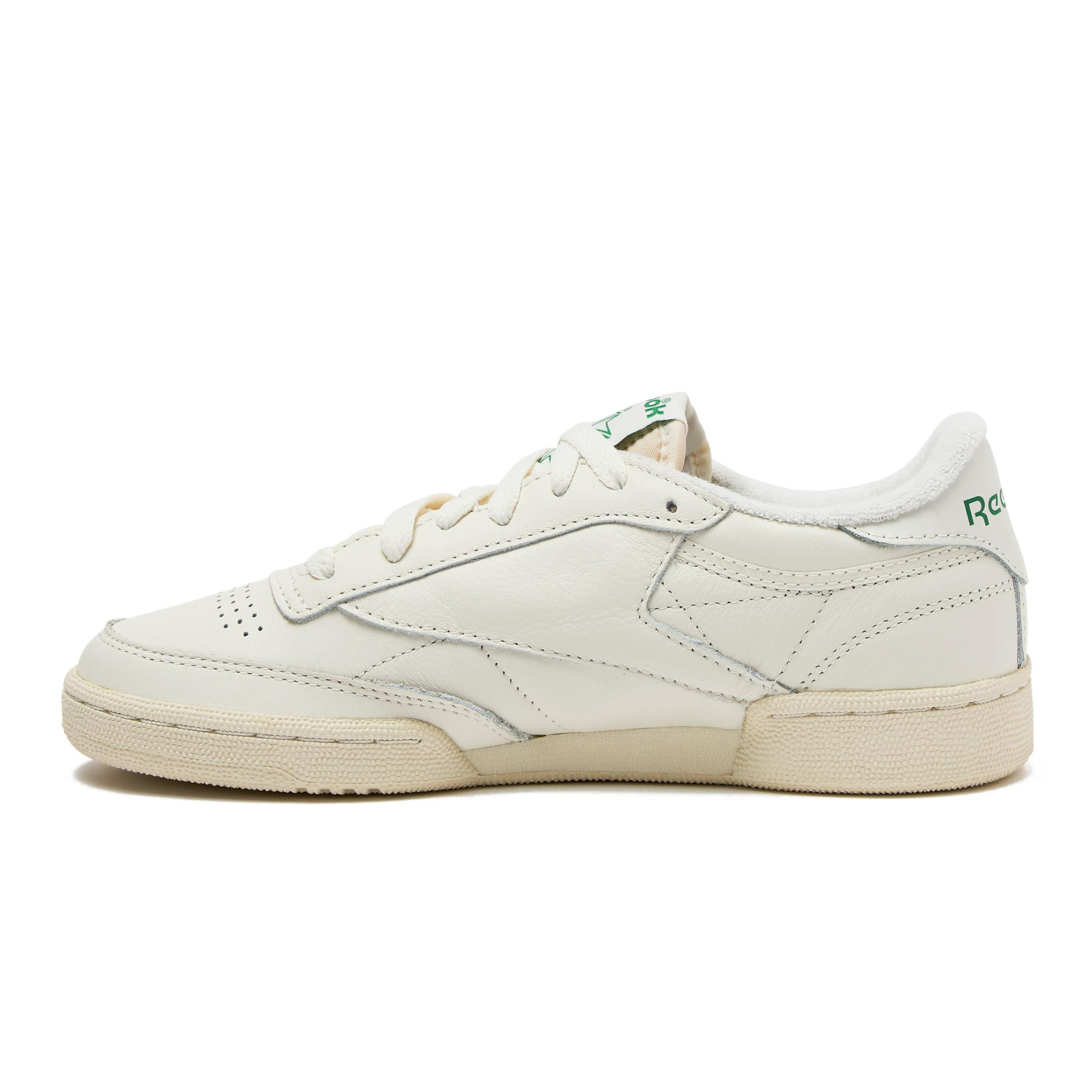 Reebok Club C 85 Vintage Tennis Sneakers, Casual White Womens Shoes - Image 3