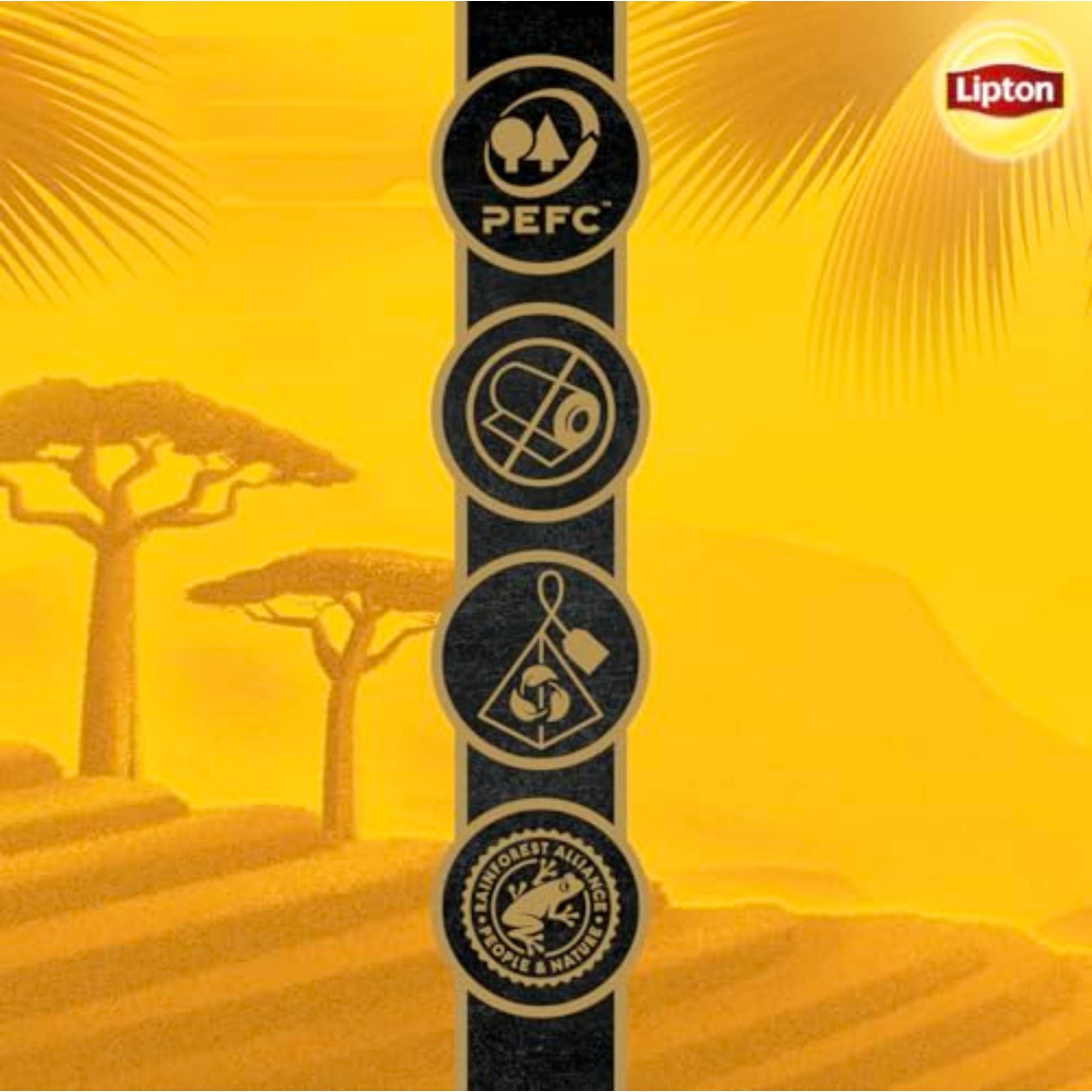 Lipton Black Tea Vanilla Caramel, Pyramid Tea Bags, Flavored Teabags, 80 Total Bags (20ct - Pack of 4) - Image 8