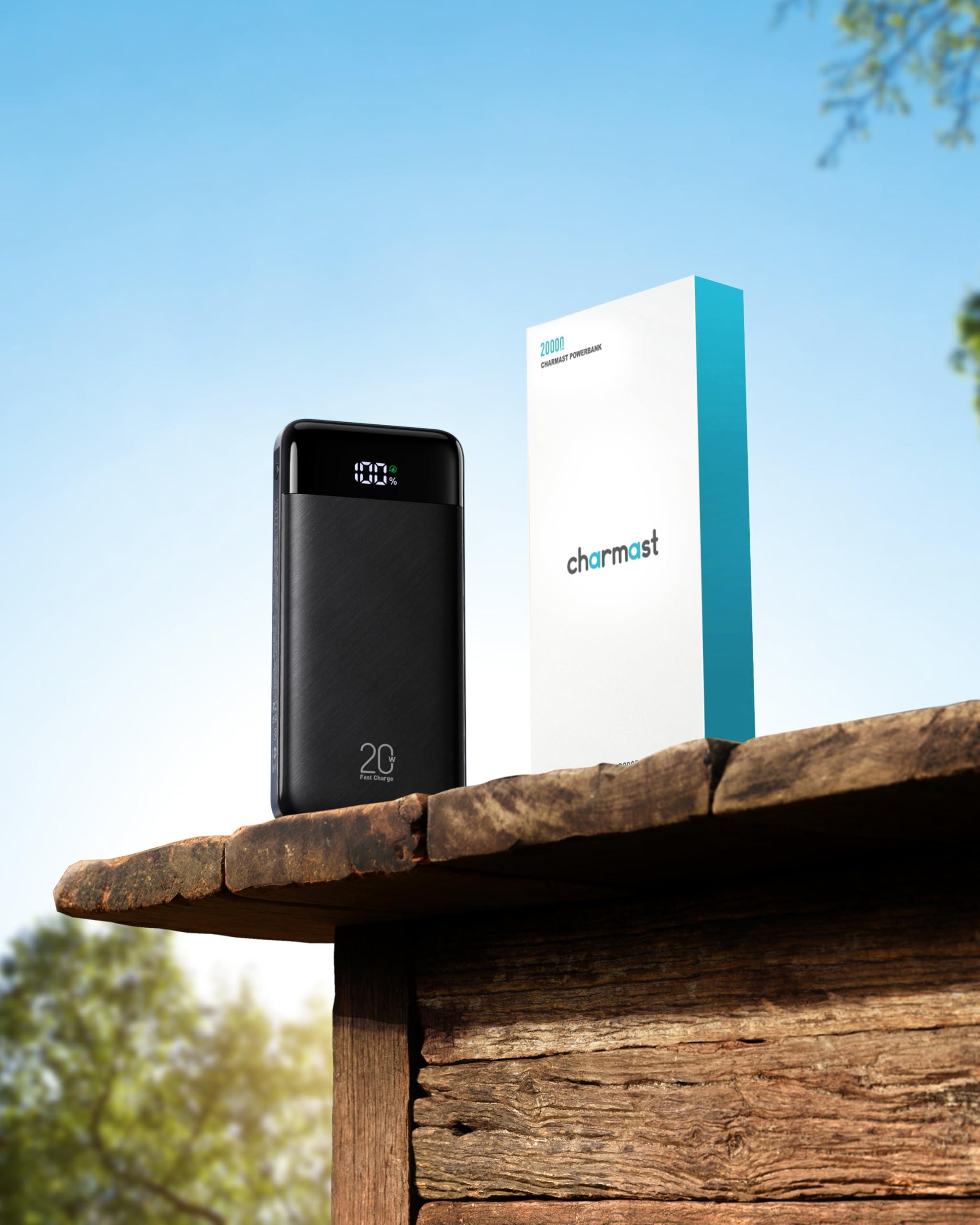 Charmast 20000mAh Portable Charger with 4 Built-in Cables & 6 Outputs, 20W Power Bank Fast Charging - USB C External Battery Pack for iPhone 16 15 14, Android, iPad, Tablet & More (Travel Essential) - Image 9