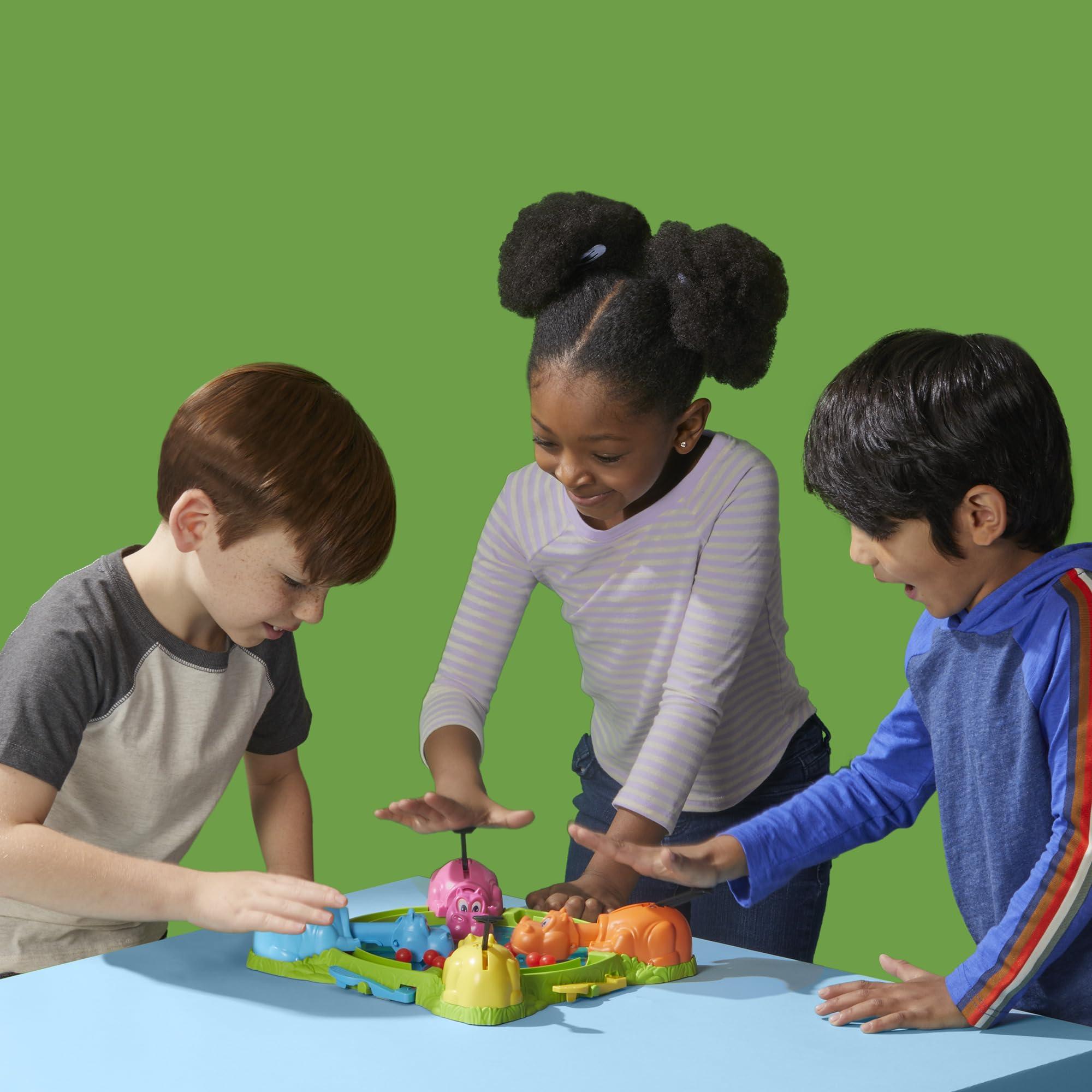 Hungry Hungry Hippos Game for Preschoolers | Instant Marble Relaunch, Easy Set-Up & Storage| Ages 4 and Up | 2 to 4 Players | Kids Games - Image 8