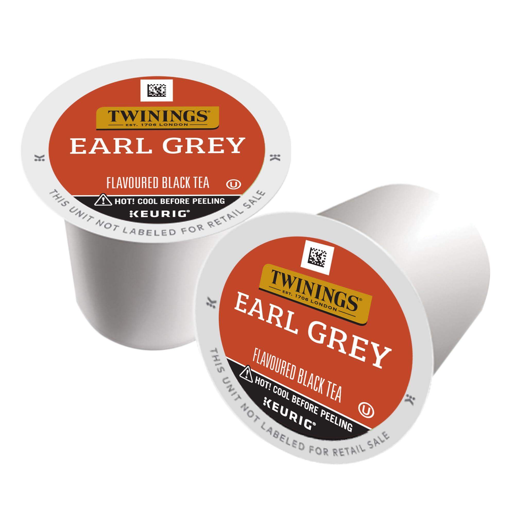 Twinings Earl Grey Black Tea K-Cup Pods for Keurig, 24 Count (Pack of 2), Flavoured with Citrus and Bergamot, Caffeinated, Enjoy Hot or Iced - Image 3