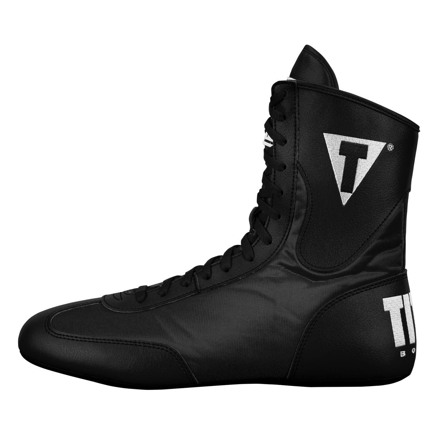 Title Boxing Speed-Flex Encore Mid-Top Boxing Shoes: MMA, Kickboxing, Boxing Boots, Equipment, Footwear