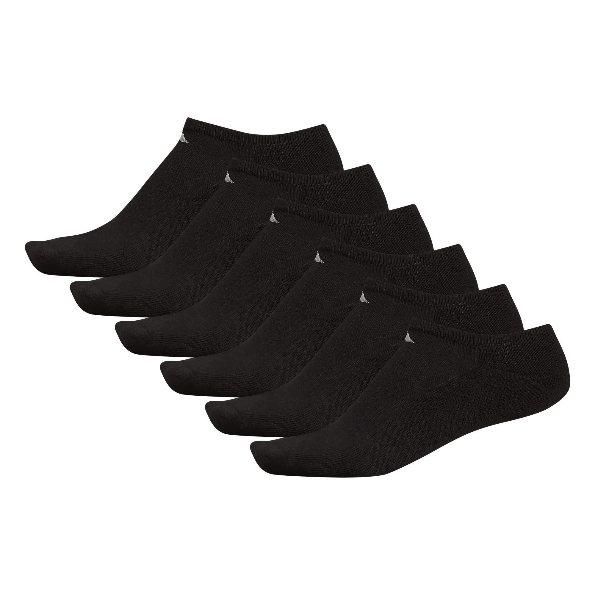 adidas Men's Athletic Cushioned Socks, 6-Pack No Show with Arch Support - Image 7