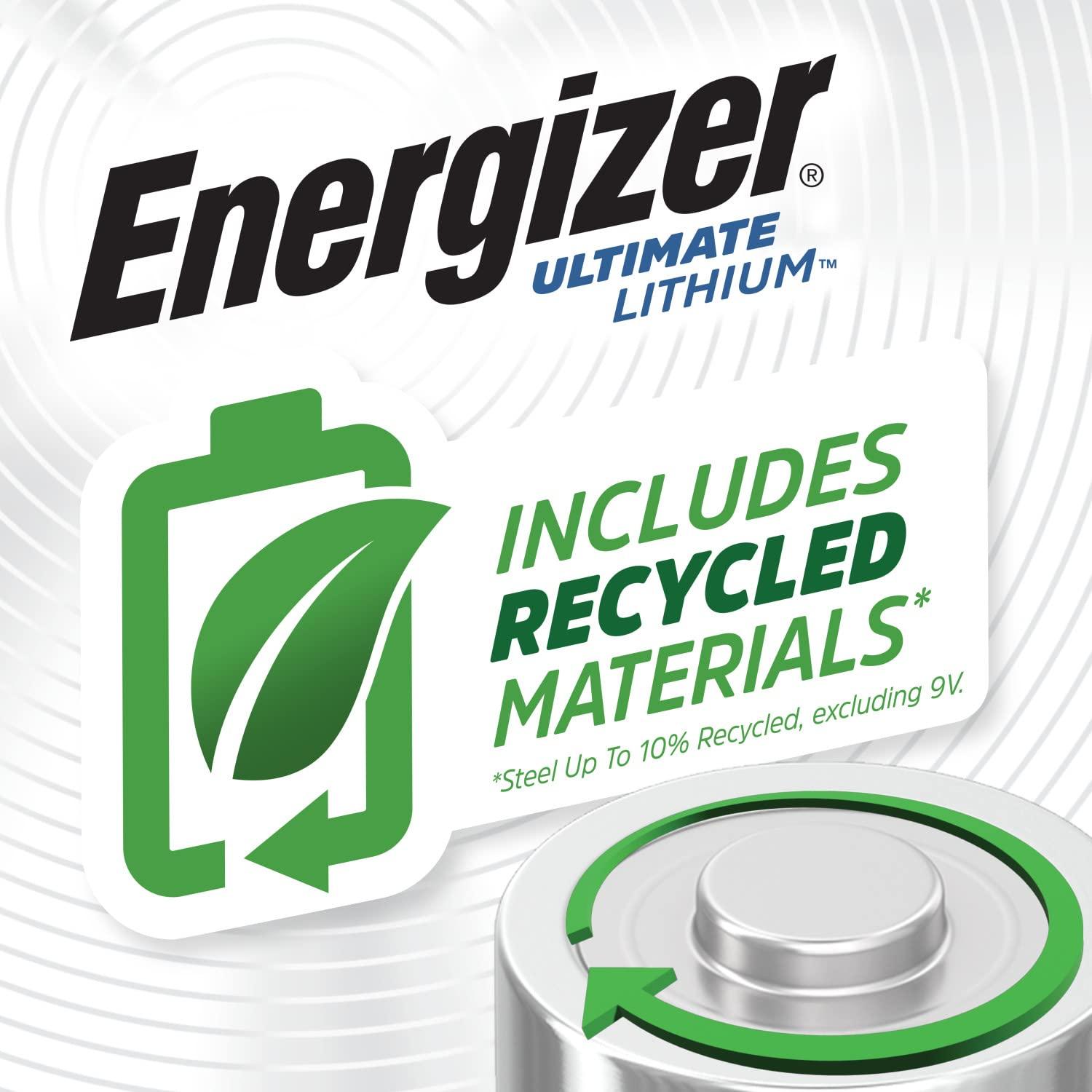 Energizer Ultimate Lithium AA Batteries Pack, 1.5V AA Batteries, 24 Count - Image 4