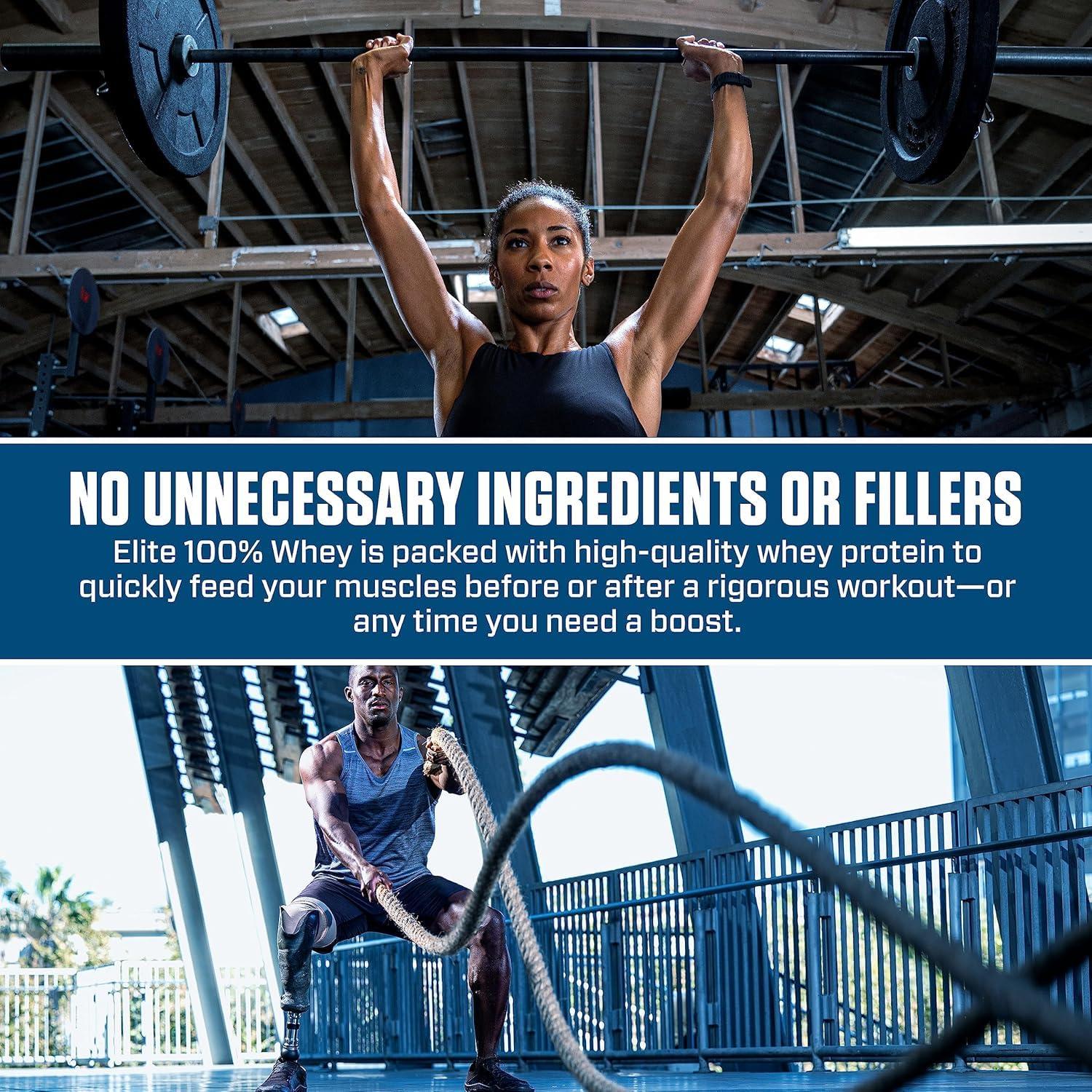 Dymatize Elite 100% Whey Protein Powder, Vanilla, 25g of Protein, 67 Servings, 5.5g BCAAs, Less Than 140 Cal., Gluten Free, 2g Carb, 2g Sugar, 3g Fat - Image 5