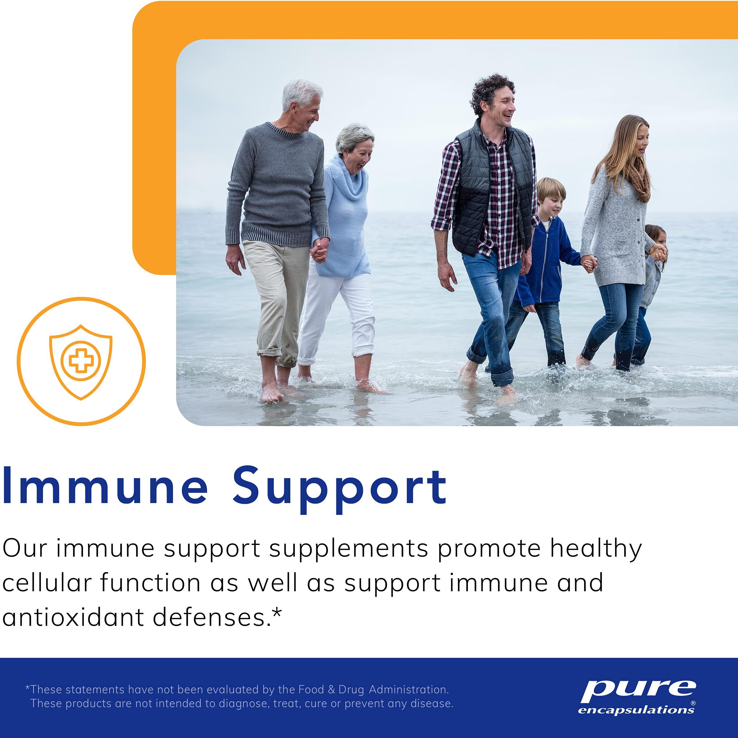 Pure Encapsulations Ascorbic Acid Capsules - 1,000 mg Vitamin C - Antioxidant & Immune Support* - High-Potency Vitamin C - Vegan & Non-GMO - 250 Capsules - Image 6