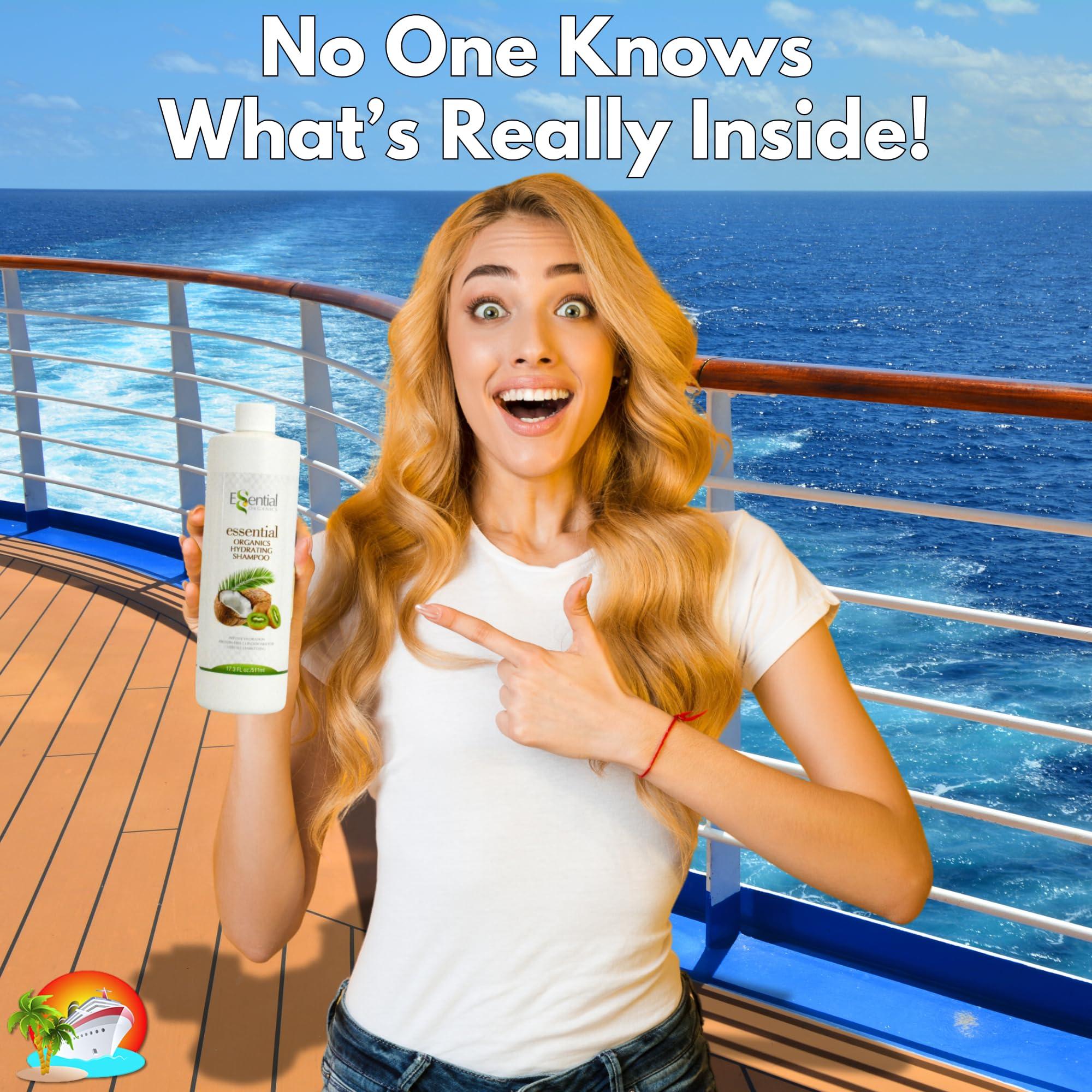 Fake Shampoo & Conditioner By CRUISE RUNNERS Hidden Liquor Alcohol Flasks For Booze Cruise Enjoy Rum Runners 4 Bottles - Image 7