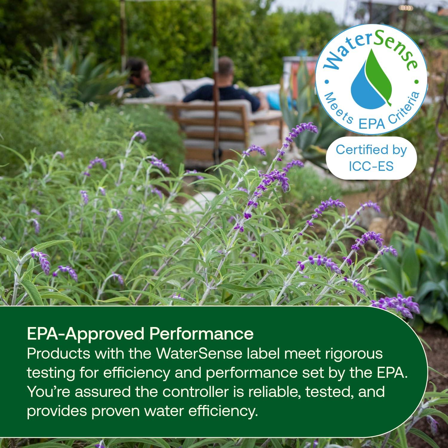 Rain Bird ARC8 App-Based Indoor/Outdoor Smart Irrigation WiFi Timer/Controller, 8-Zone/Station, EPA WaterSense Certified, Compatible with Alexa - Image 5