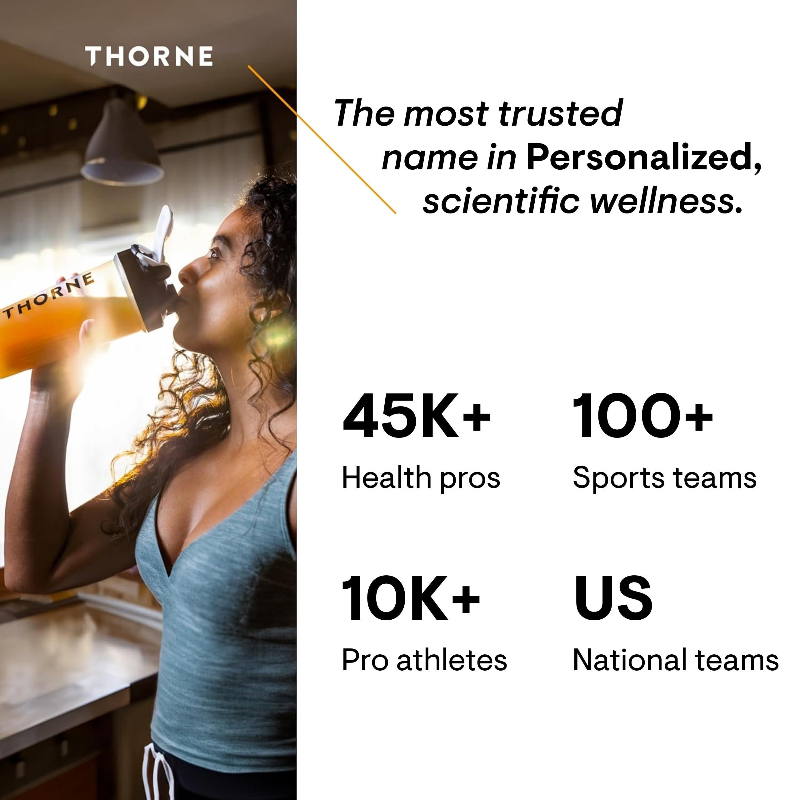 THORNE Vitamin C - Blend of Vitamin C and Citrus Bioflavonoids from Oranges - Support Immune System, Production of Cellular Energy, Collagen Production and Healthy Tissue* - Gluten-Free - 90 Capsules - Image 6