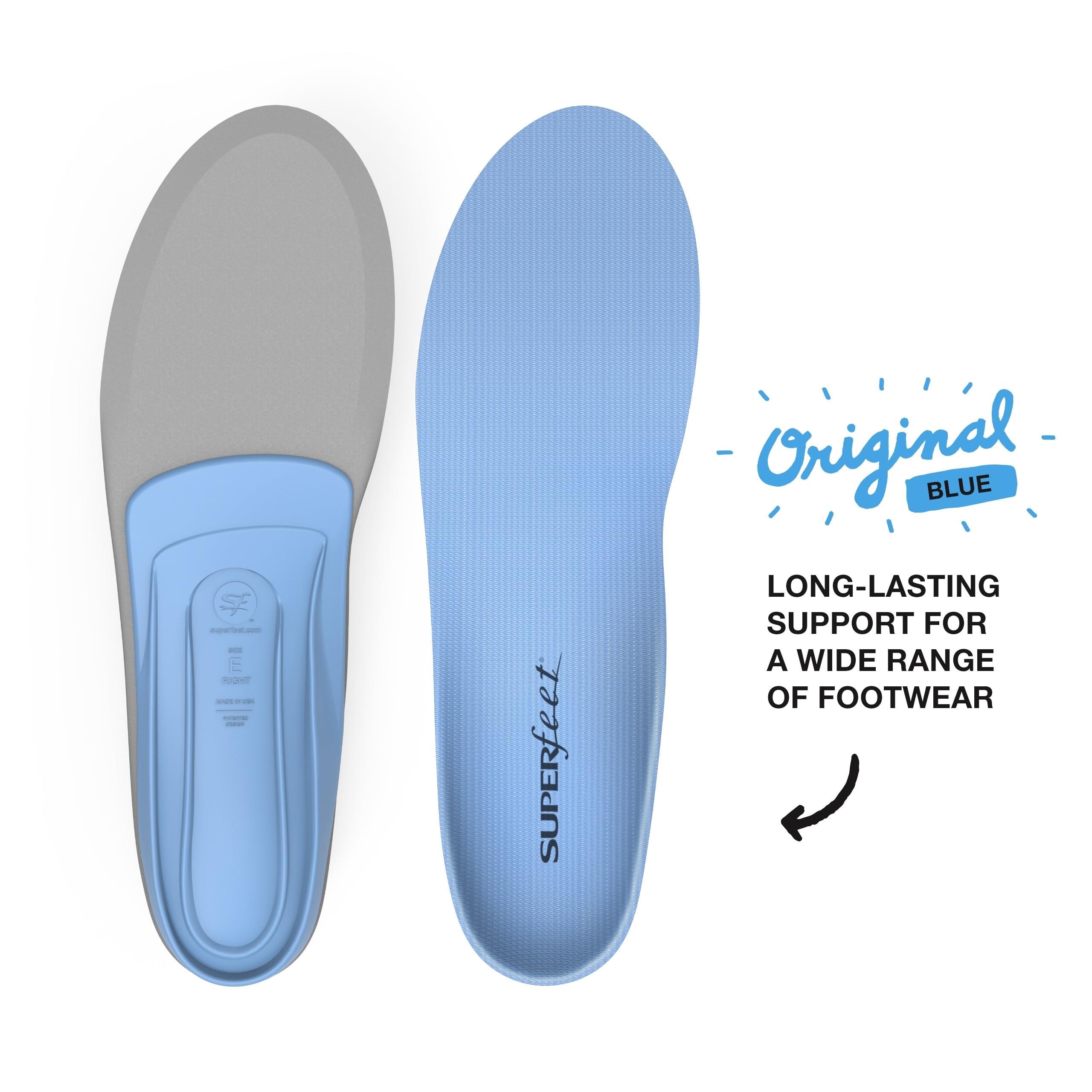 Superfeet All-Purpose Support Medium Arch Insoles (Blue) - Trim-To-Fit Orthotic Shoe Inserts - Professional Grade - Image 6