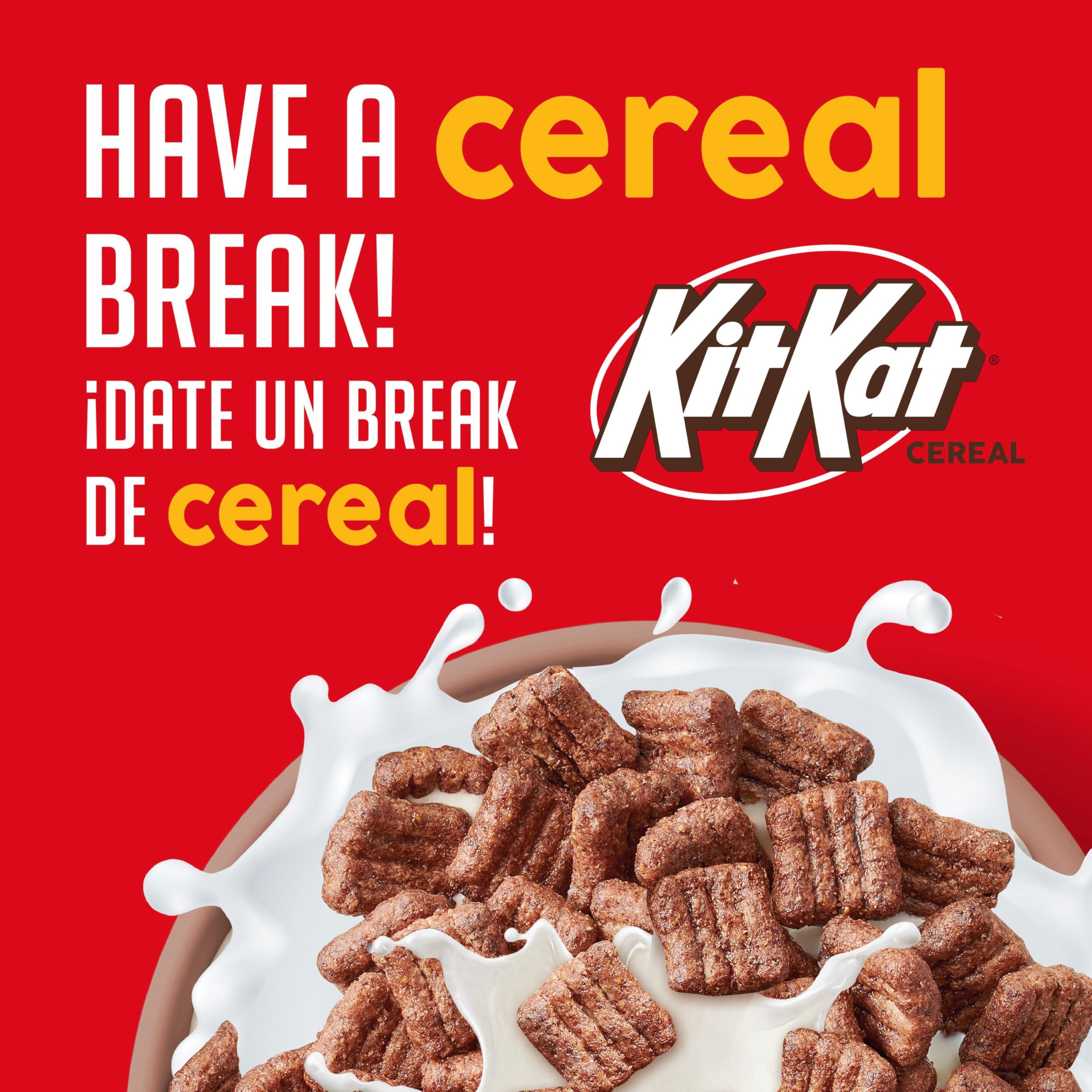 KIT KAT Chocolatey Cereal, Crispy Breakfast Cereal Made with Whole Grain, 11.5 oz - Image 7