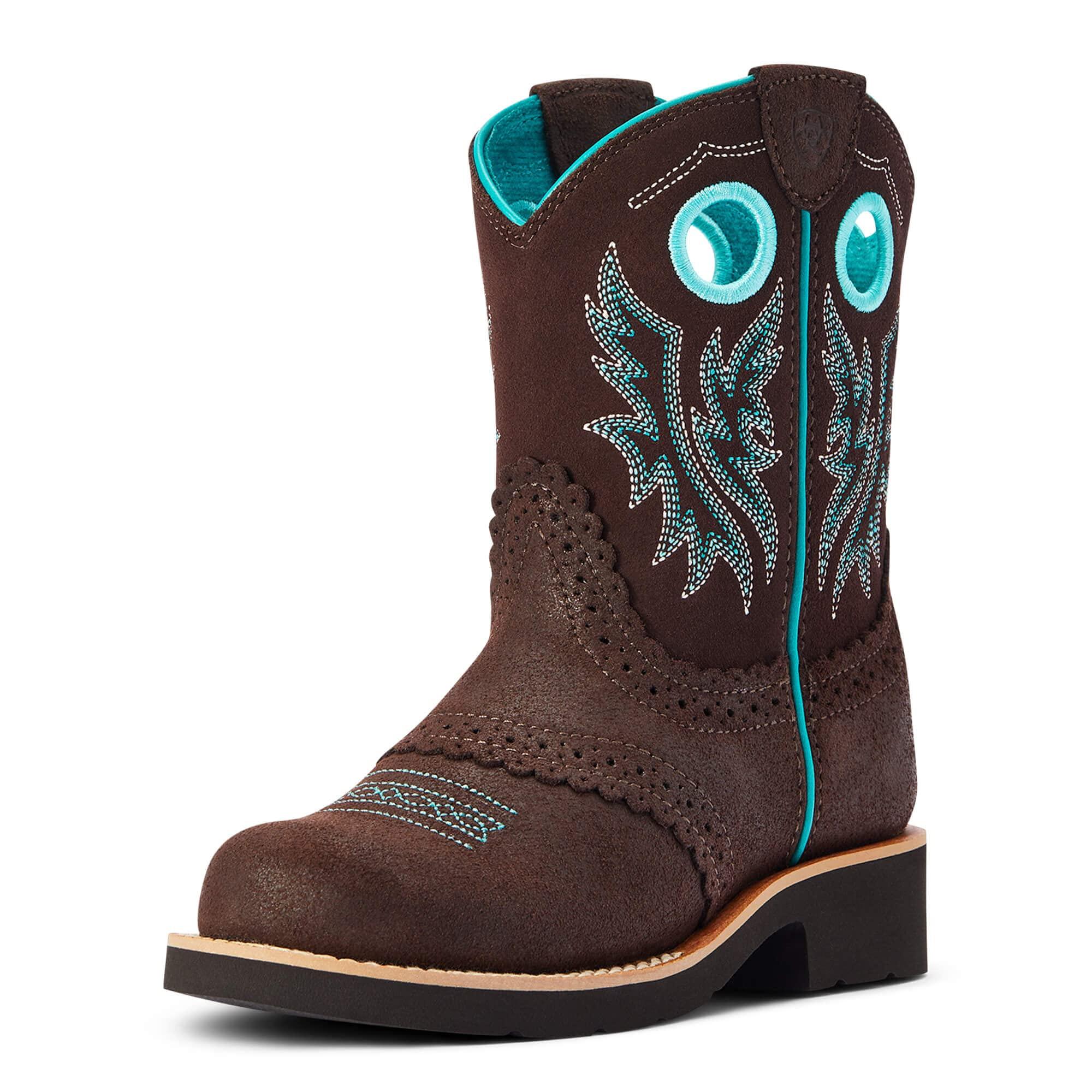 ARIAT Fatbaby Cowgirl Girls ToddlerYouth Boot