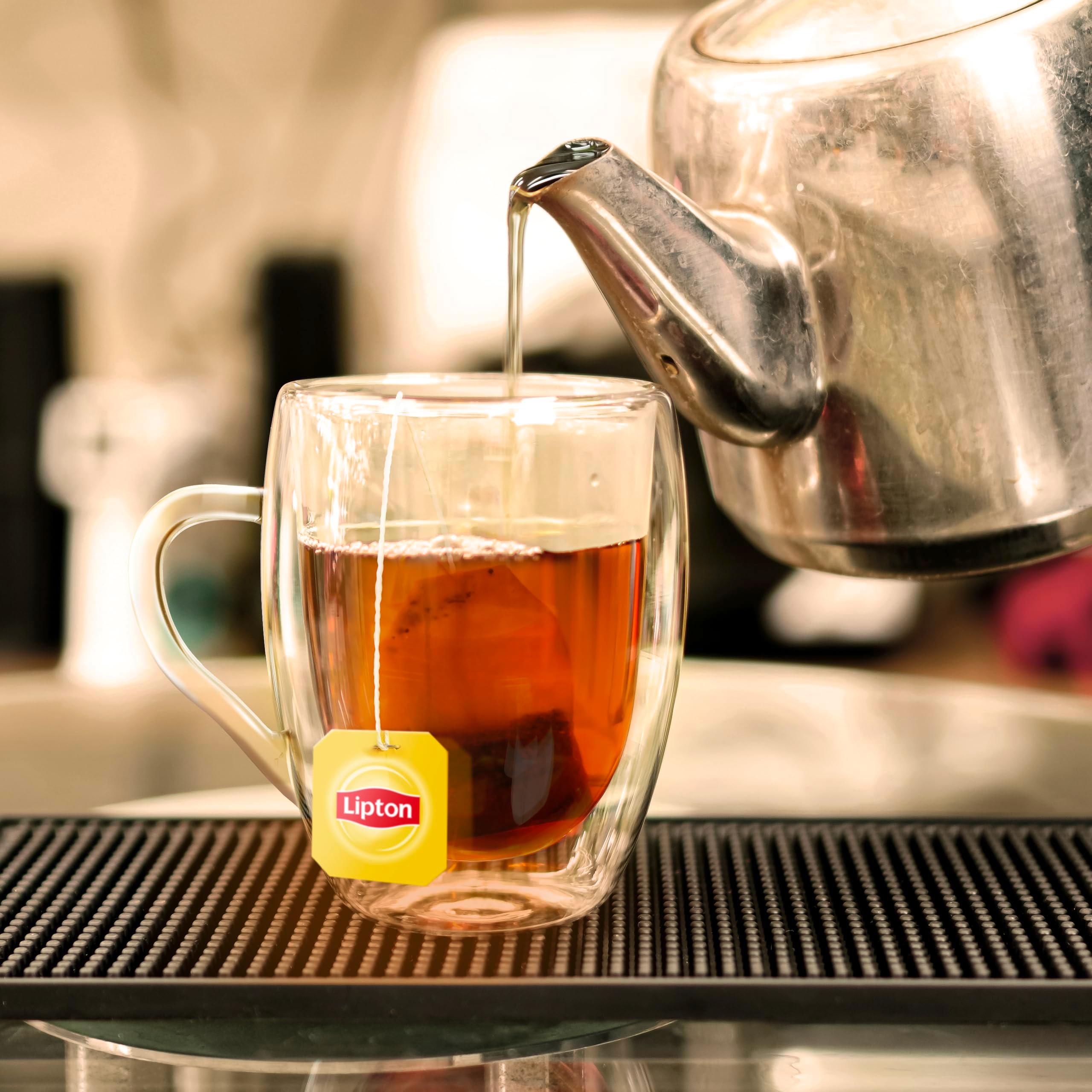 Lipton Black Tea Bags, Hot or Iced tea bags, 100 Total Count - Image 6
