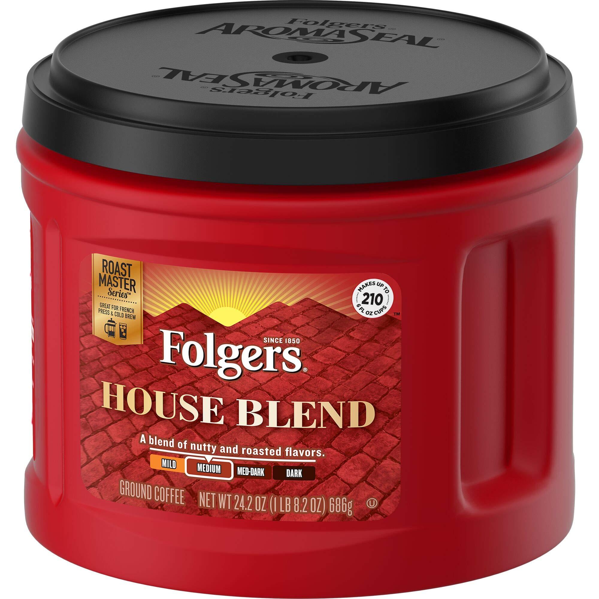 Folgers House Blend Medium Roast Ground Coffee, 24.2 Ounces - Image 5