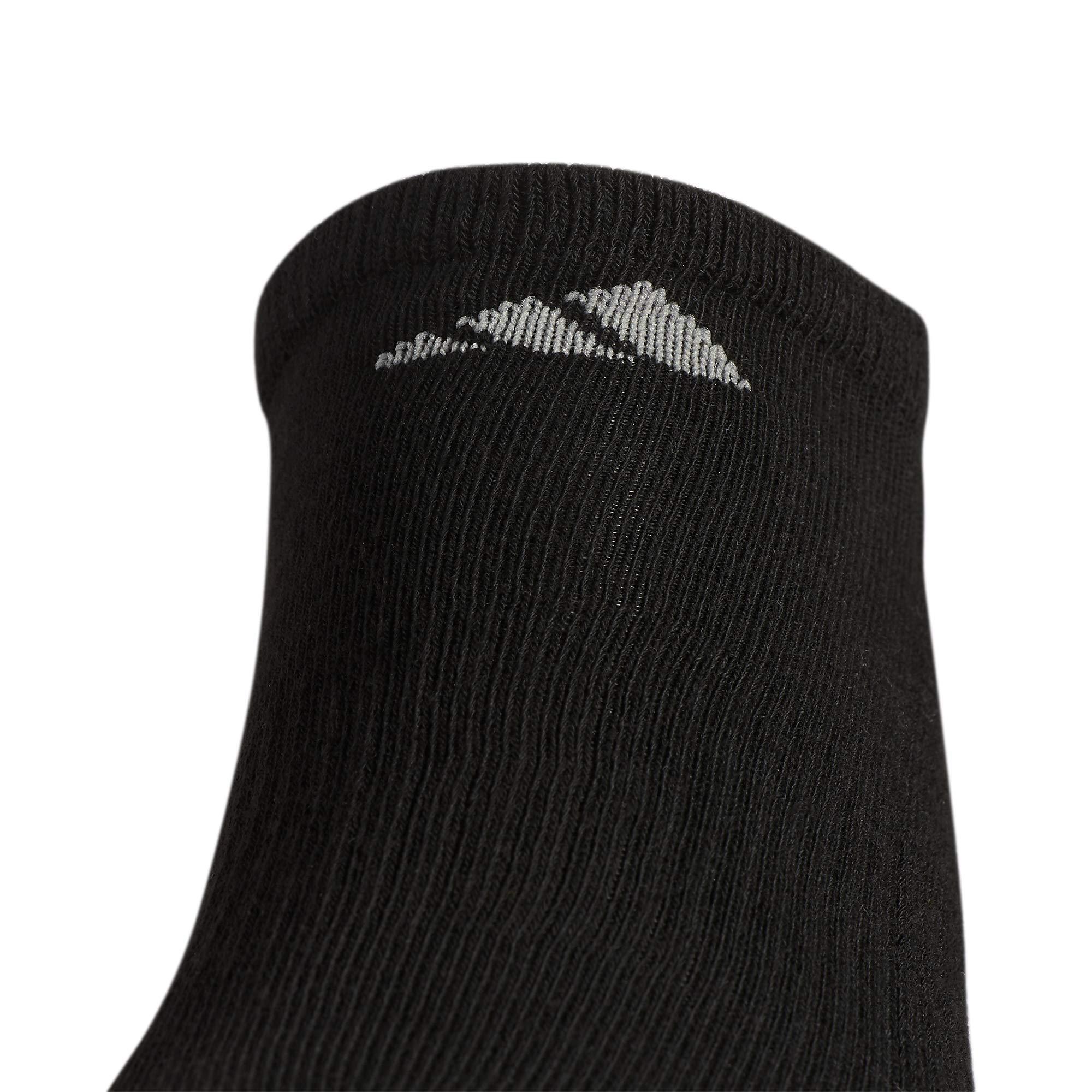 adidas Men's Athletic Cushioned Socks, 6-Pack No Show with Arch Support - Image 3
