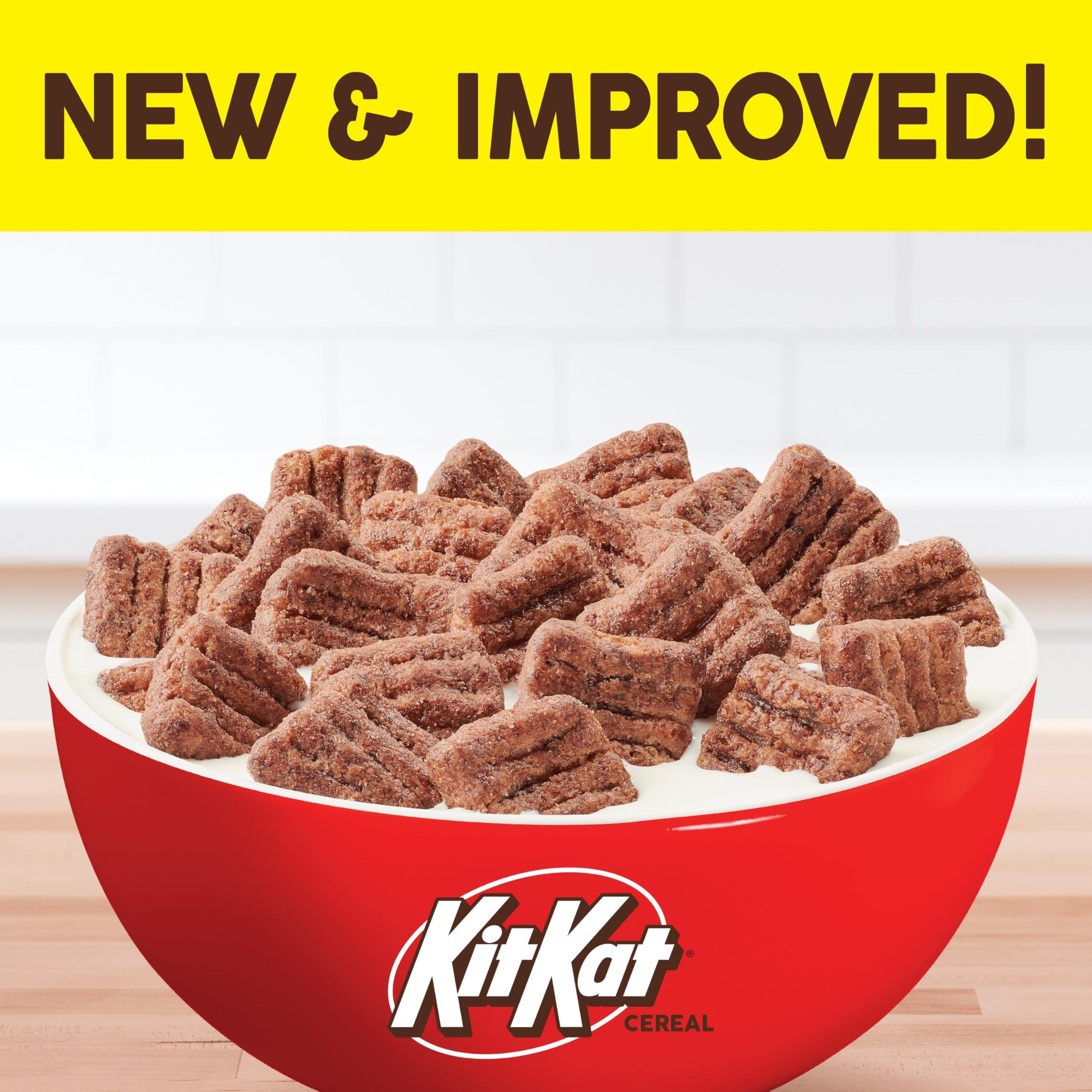 KIT KAT Chocolatey Cereal, Crispy Breakfast Cereal Made with Whole Grain, 11.5 oz - Image 6